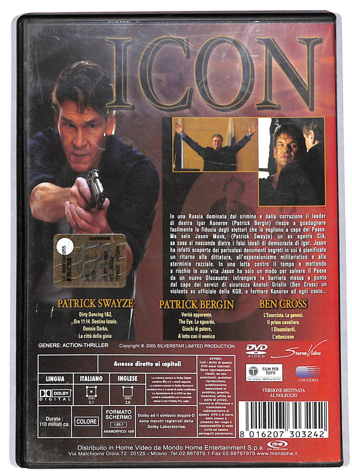 EBOND icon sfida al potere DVD D728047