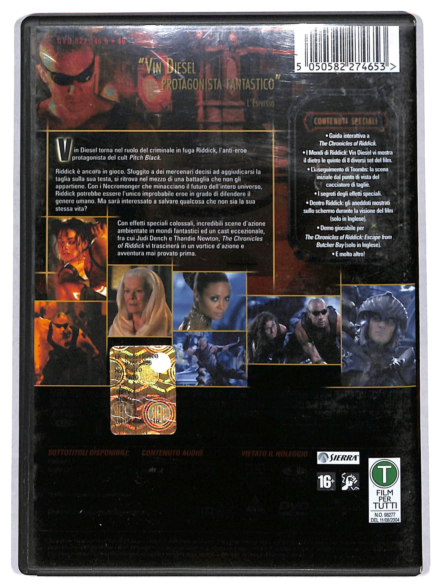 EBOND riddick DVD D728137