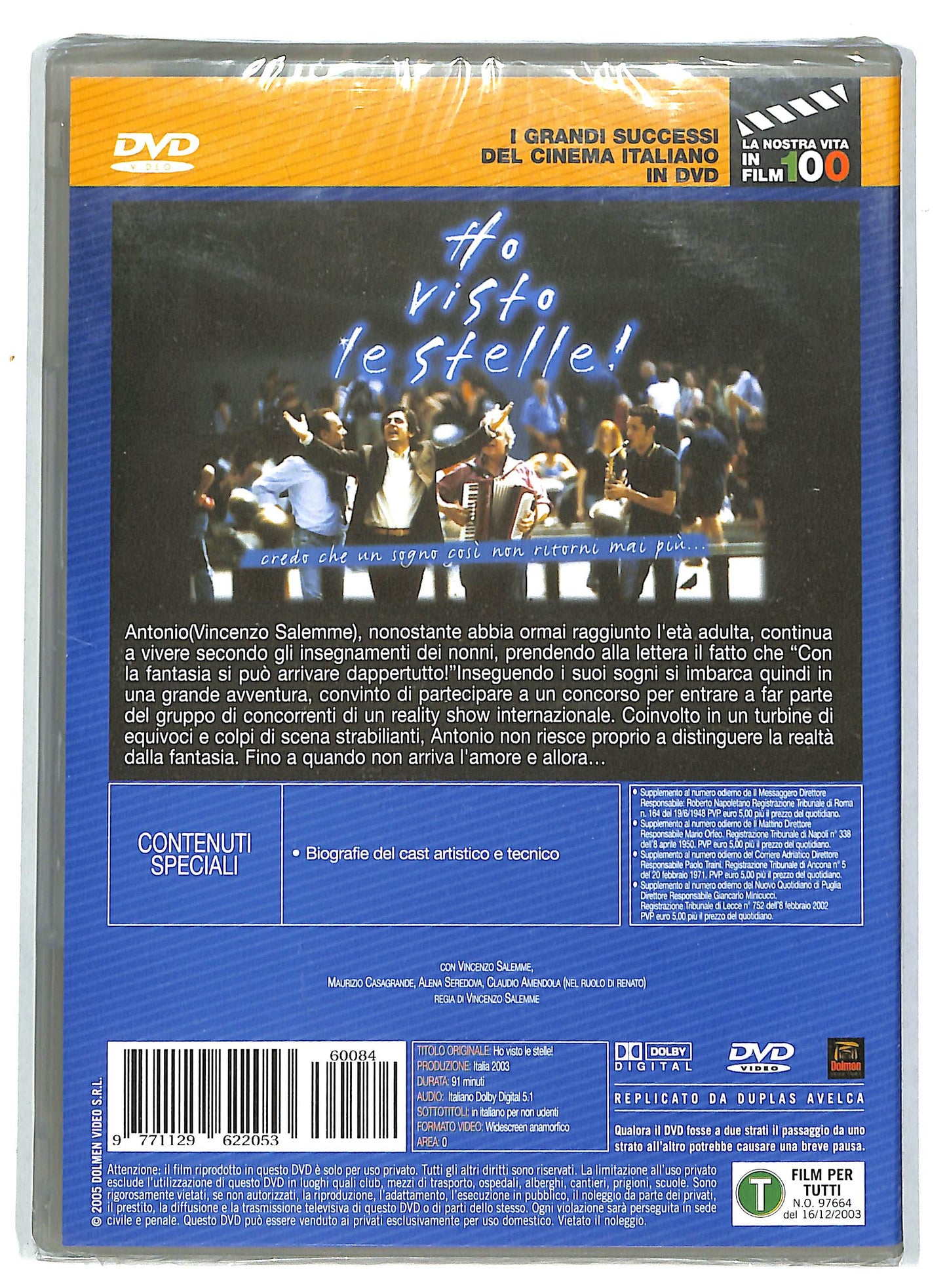 EBOND Cinema italiano - Ho visto le stelle! vol.84 EDITORIALE DVD D728338