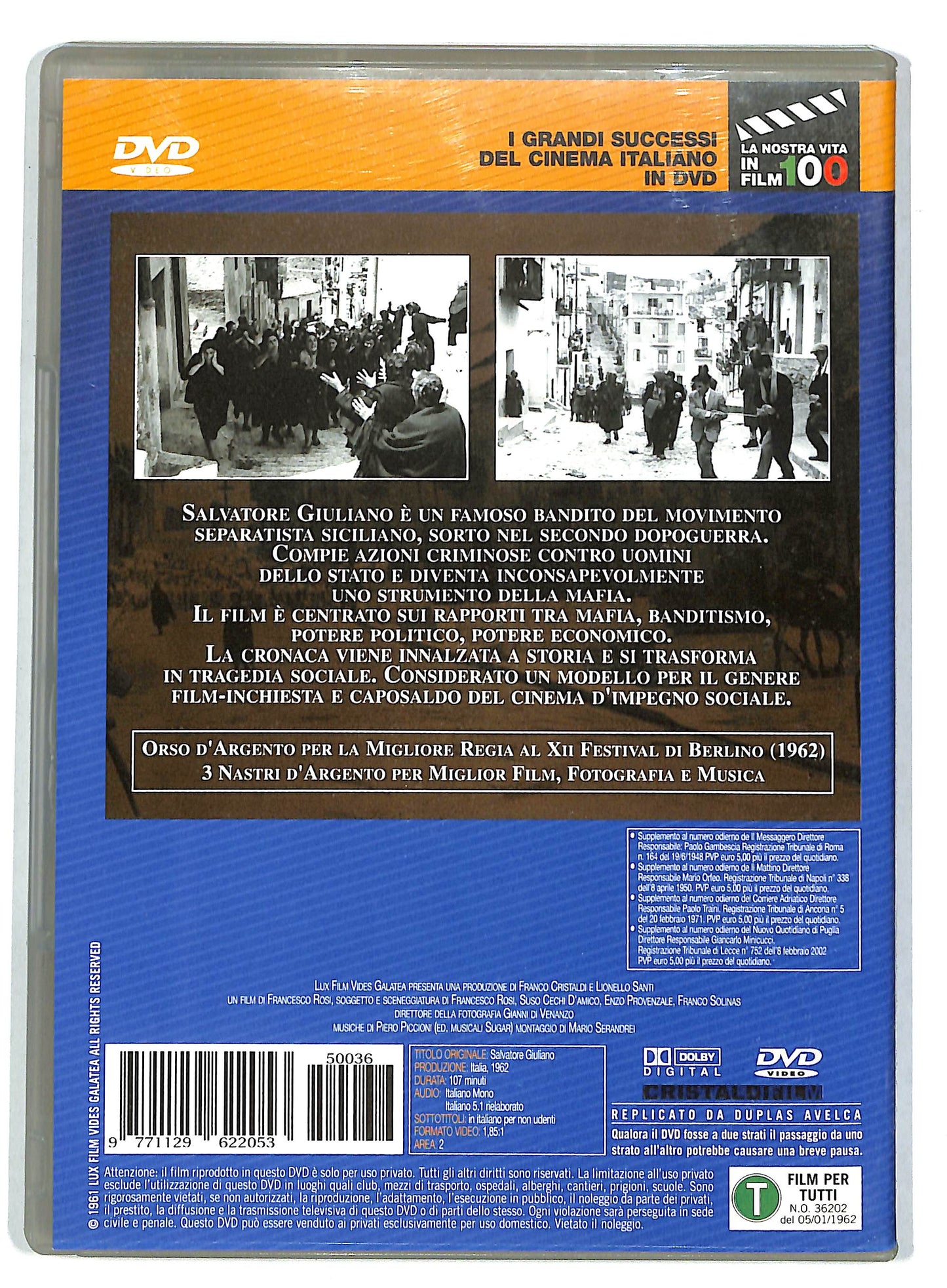 EBOND Salvatore Giuliano DVD Editoriale EDITORIALE D728409