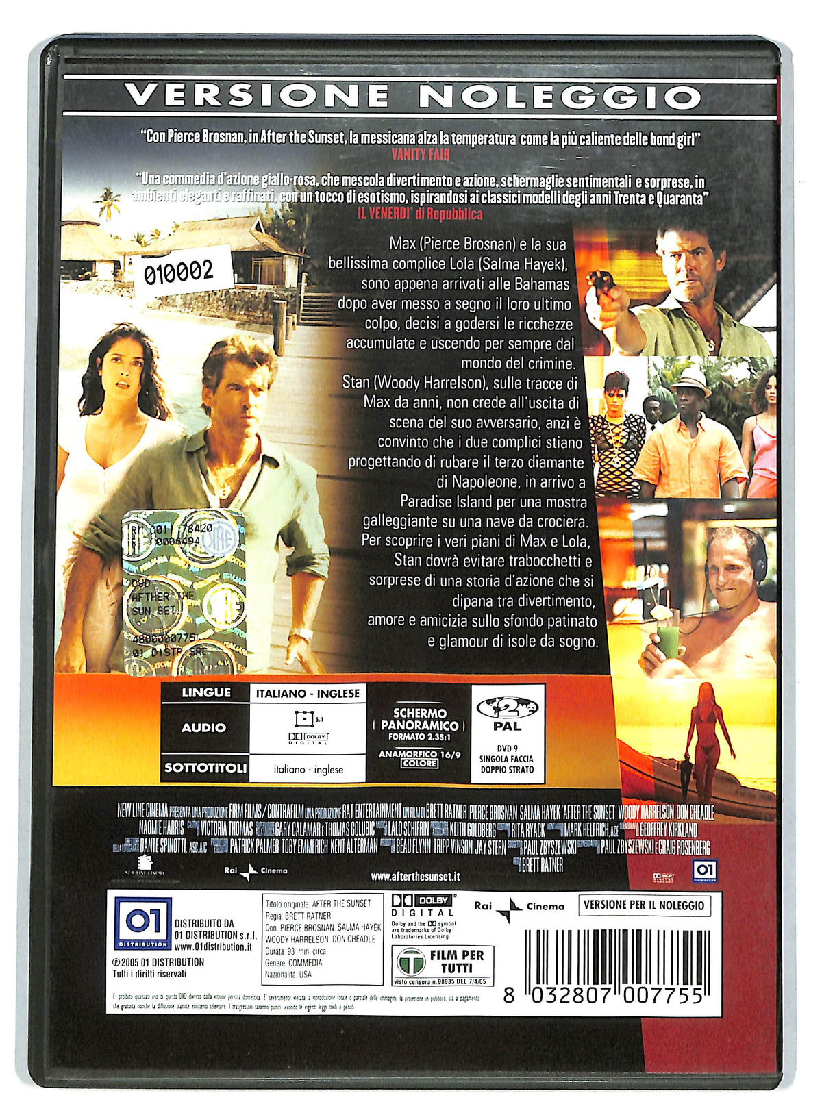EBOND After The Sunset DVD Ex Noleggio NOLEGGIO D728507