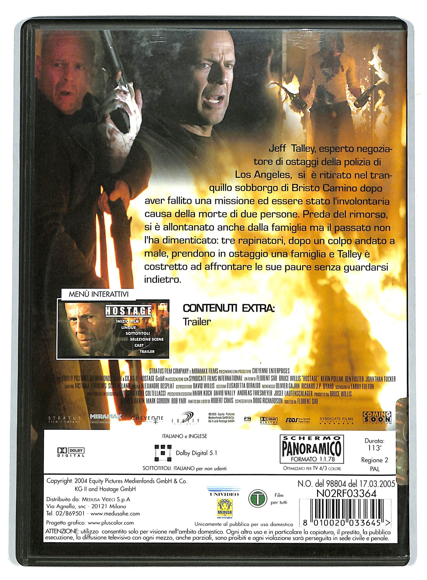 EBOND Hostage NOLEGGIO DVD D728607