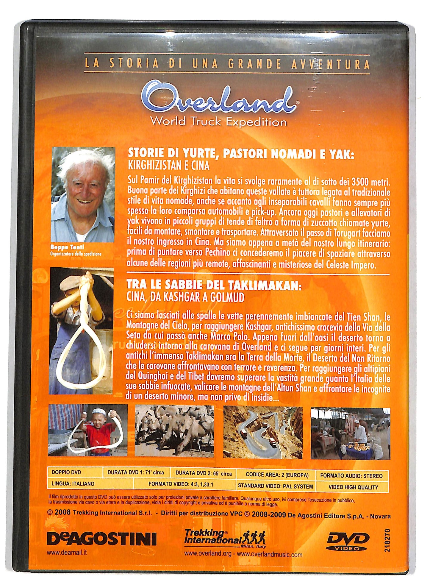 EBOND Overland world truck expedition storie di yurte - tra le sabbie del taklimakan DVD D728825