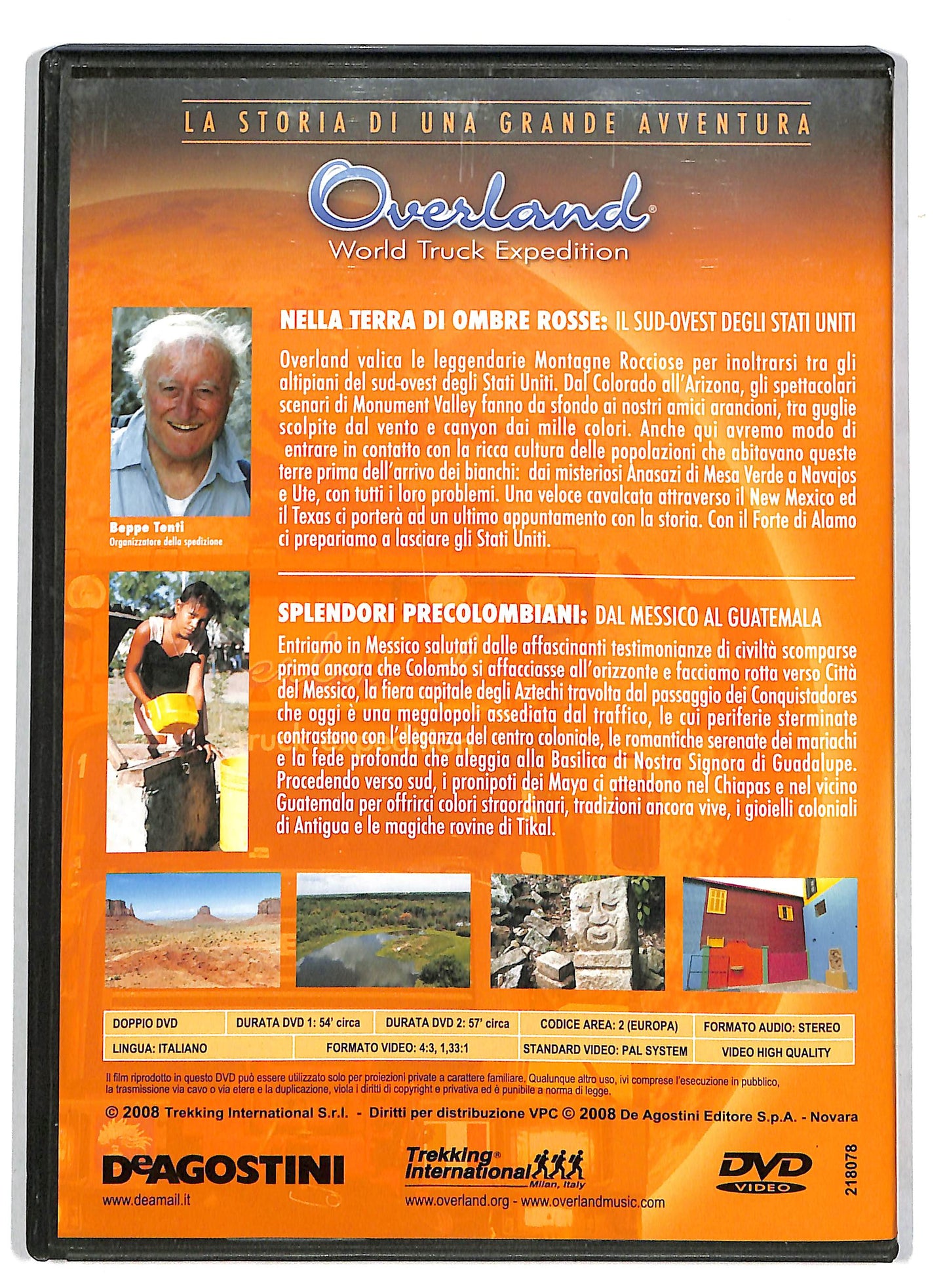 EBOND Overland world truck expedition - Nella terra di ombre rosse EDITORIALE DVD D728828