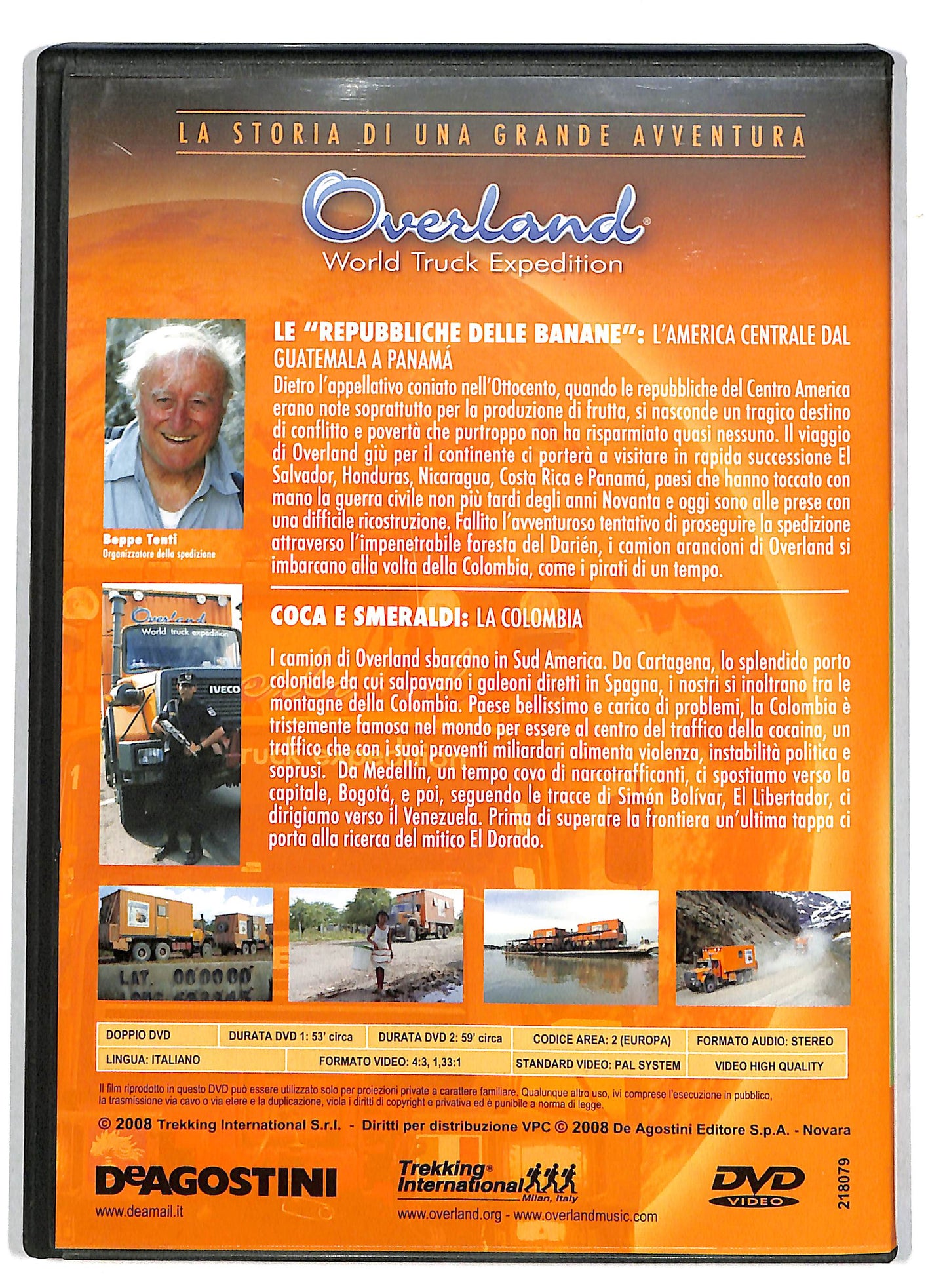 EBOND Overland world truck expedition - Le repubbliche delle banane EDITORIALE DVD D728830