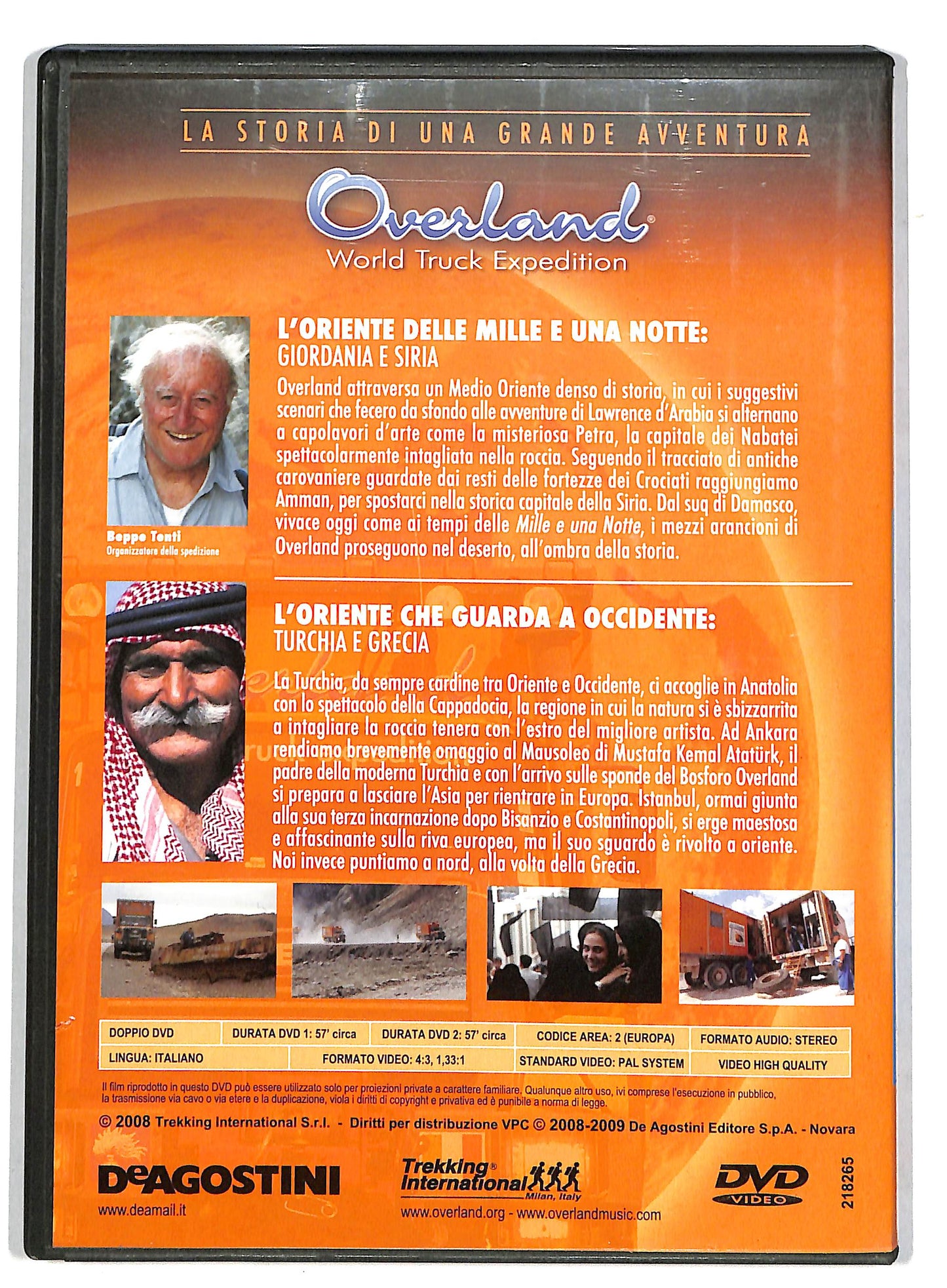 EBOND Overland world truck - l'oriente delle mille e una notte EDITORIALE DVD D728831