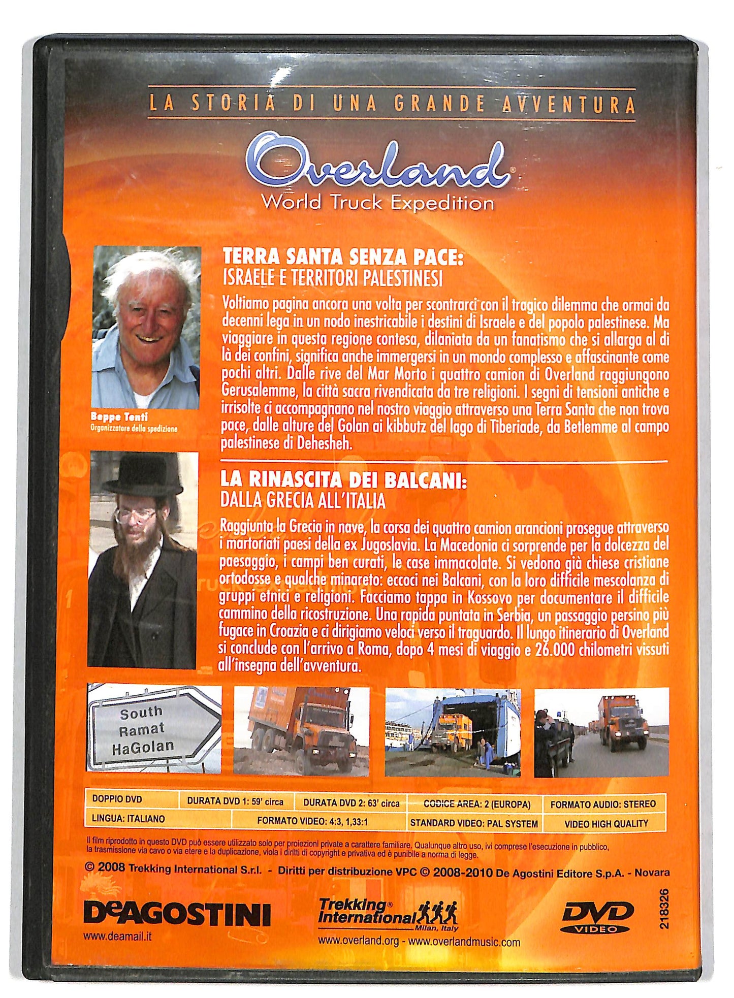 EBOND Overland world truck - terra santa senza pace EDITORIALE DVD D728833