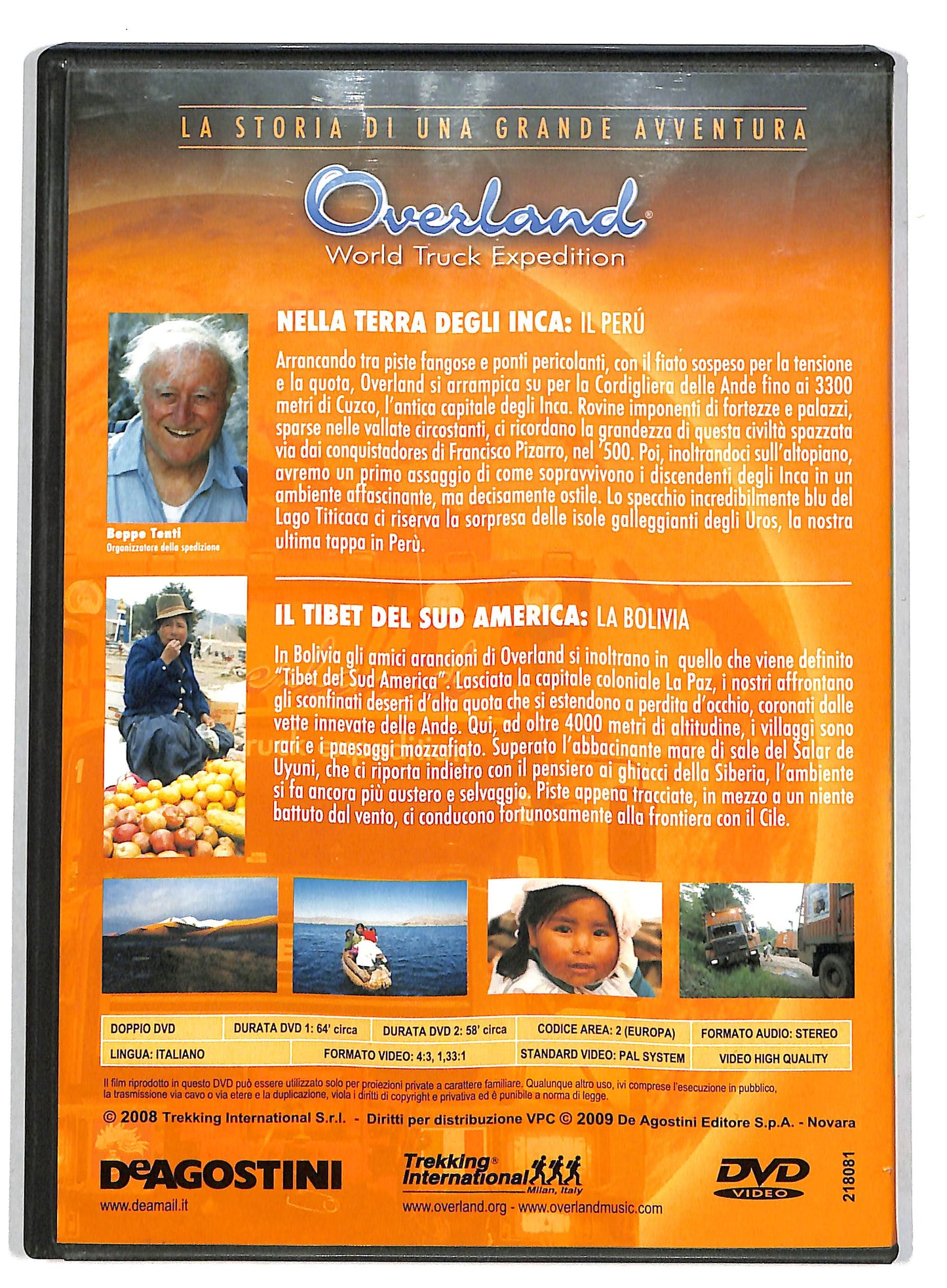 EBOND Overland world truck expedition - nella terra degli inca EDITORIALE DVD D728838