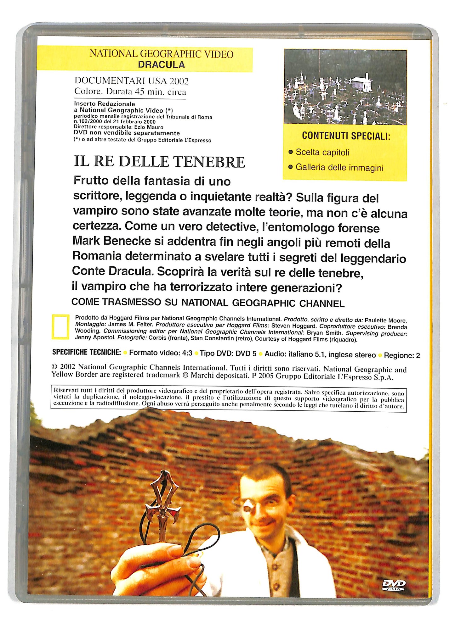 EBOND Dracula - national geographic EDITORIALE DVD D728844