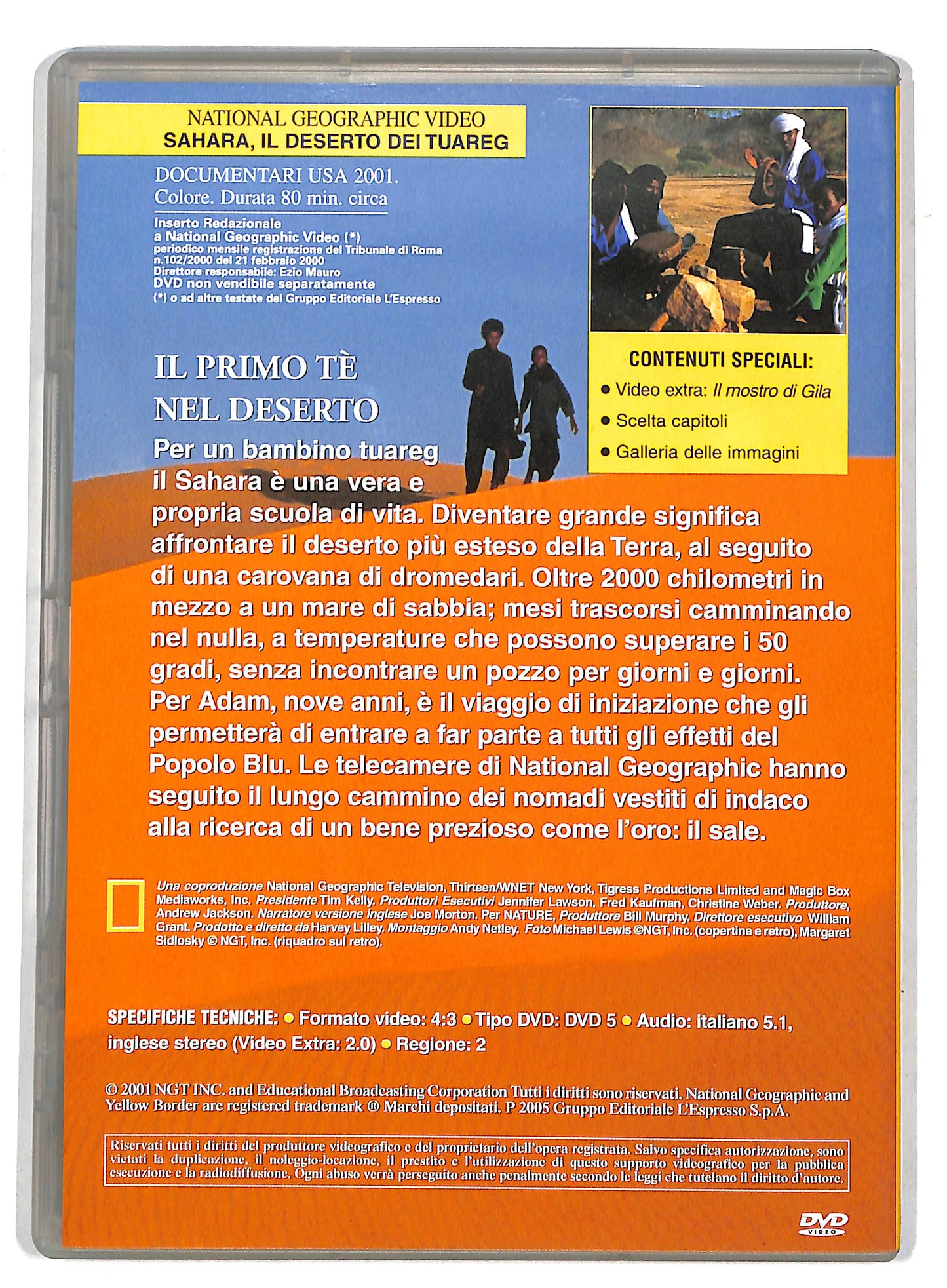 EBOND Sahara: Il Deserto Dei Tuareg - National Geographic Vol.30 DVD D728855