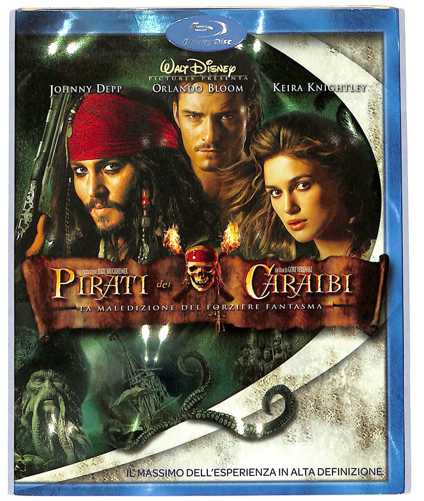 EBOND Pirati dei Caraibi La maledizione del forziere fantasma ( 2 BLURAY ) SLIPCASE BLURAY D729211