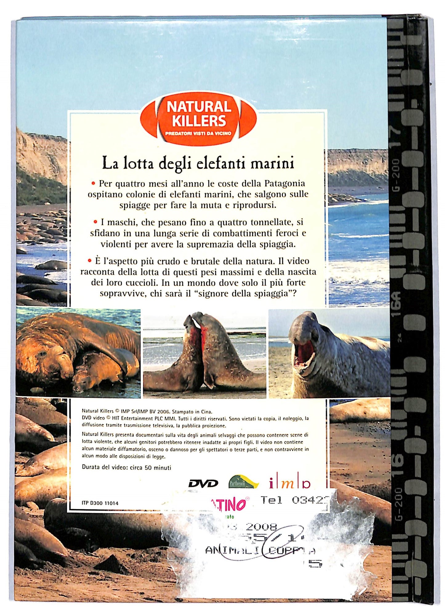 EBOND La lotta degli elefanti marini EDITORIALE DVD D729404