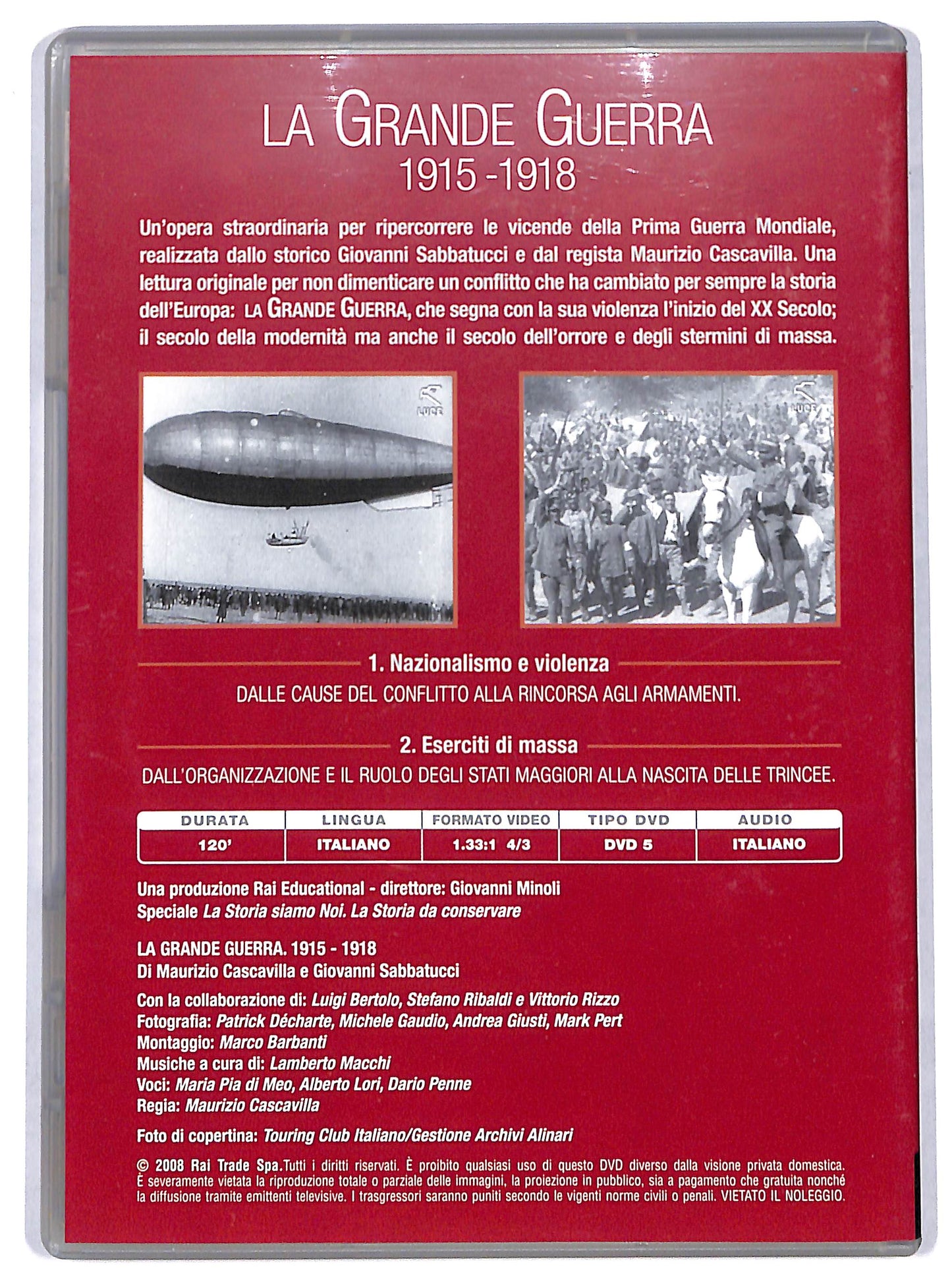 EBOND La grande guerra 1915 - 1918 volume 1 EDITORIALE DVD D729415