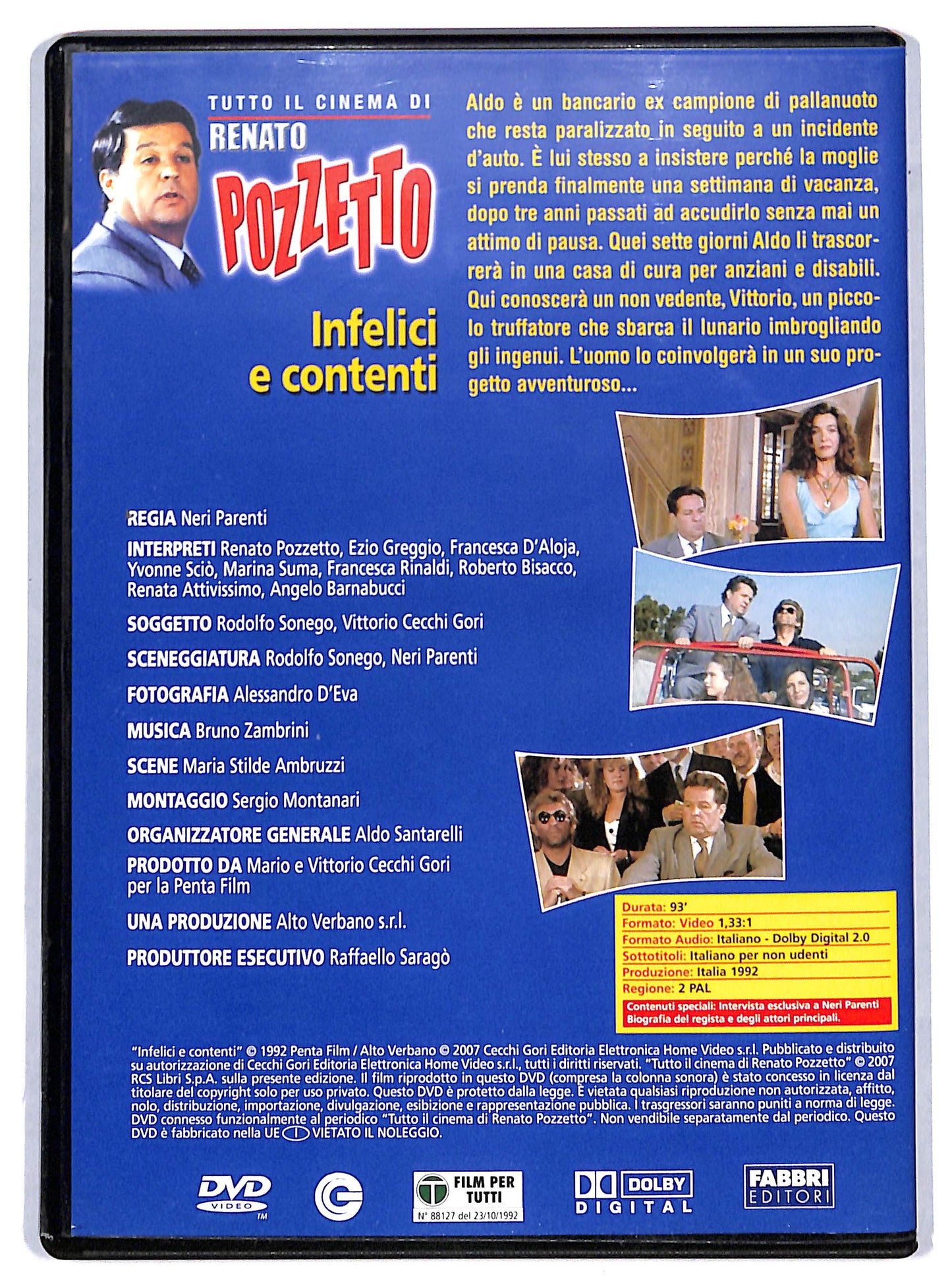 EBOND Infelici e contenti EDITORIALE DVD D729430
