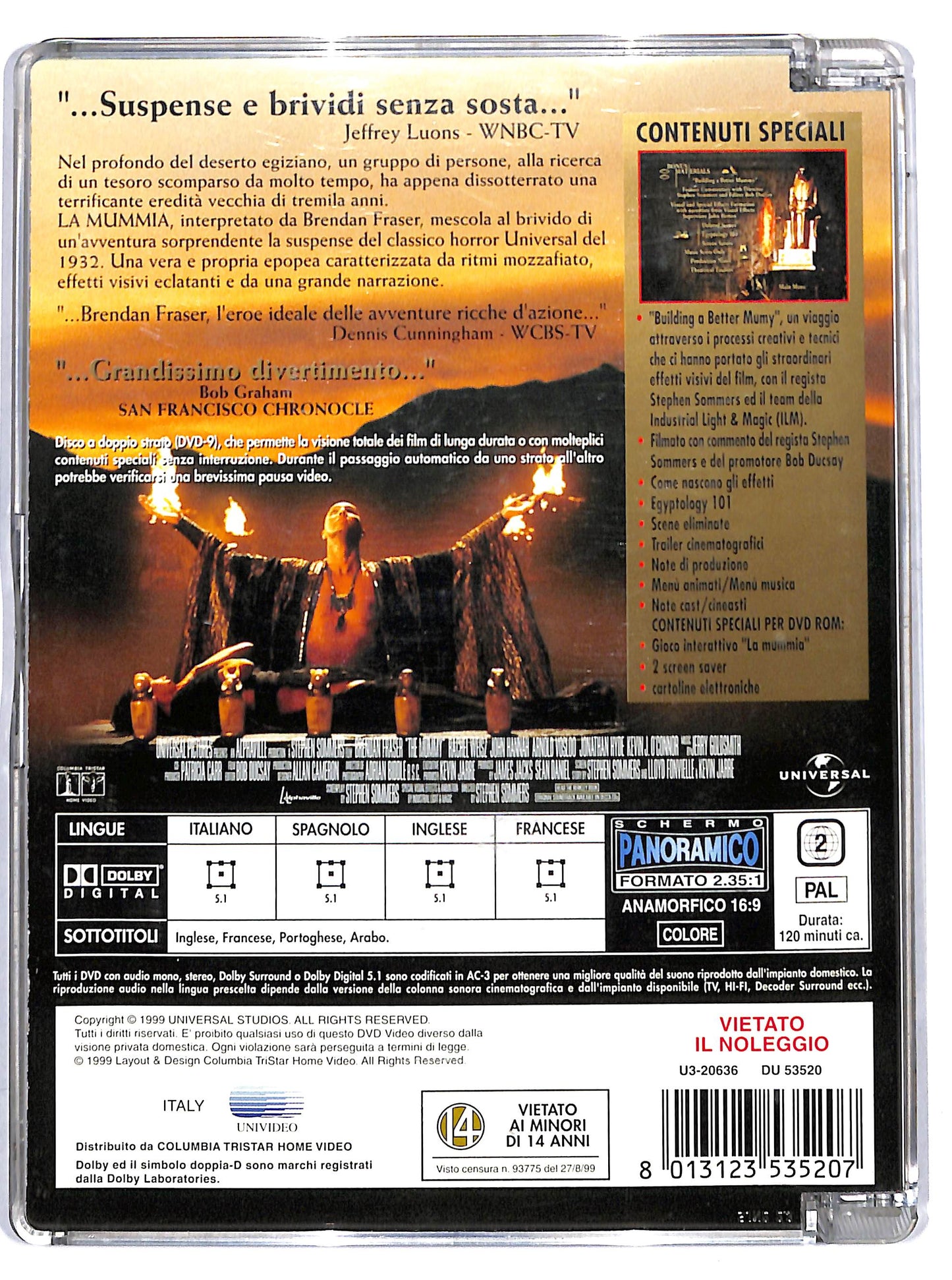 EBOND La Mummia DVD SJB D729518