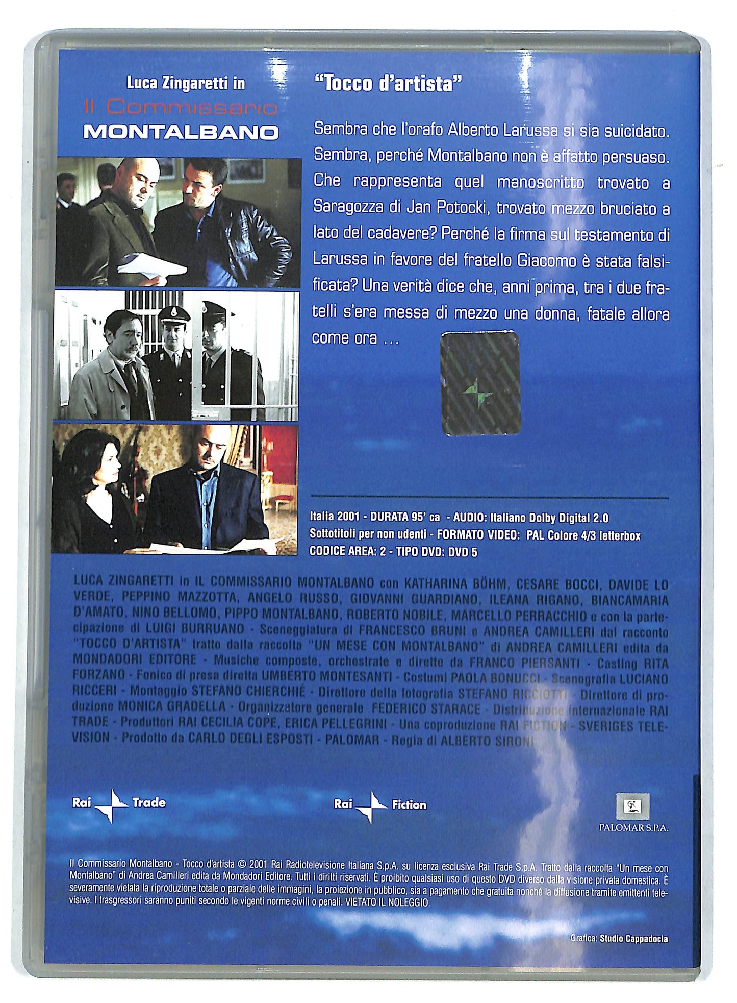 EBOND Il commissario Montalbano - Tocco d'artista EDITORIALE DVD D729652