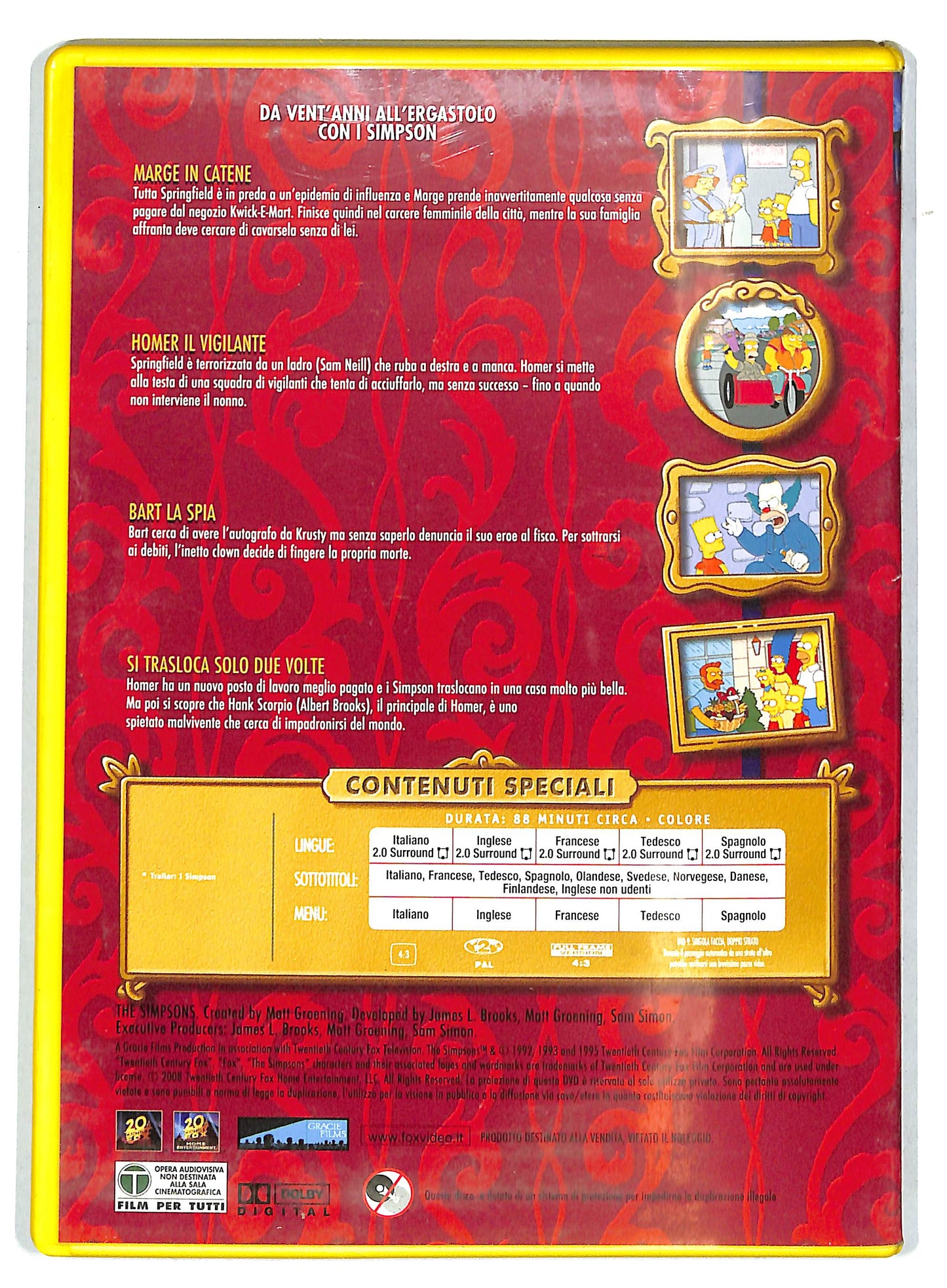 EBOND I simpson - delitto e castigo EDITORIALE DVD D729708