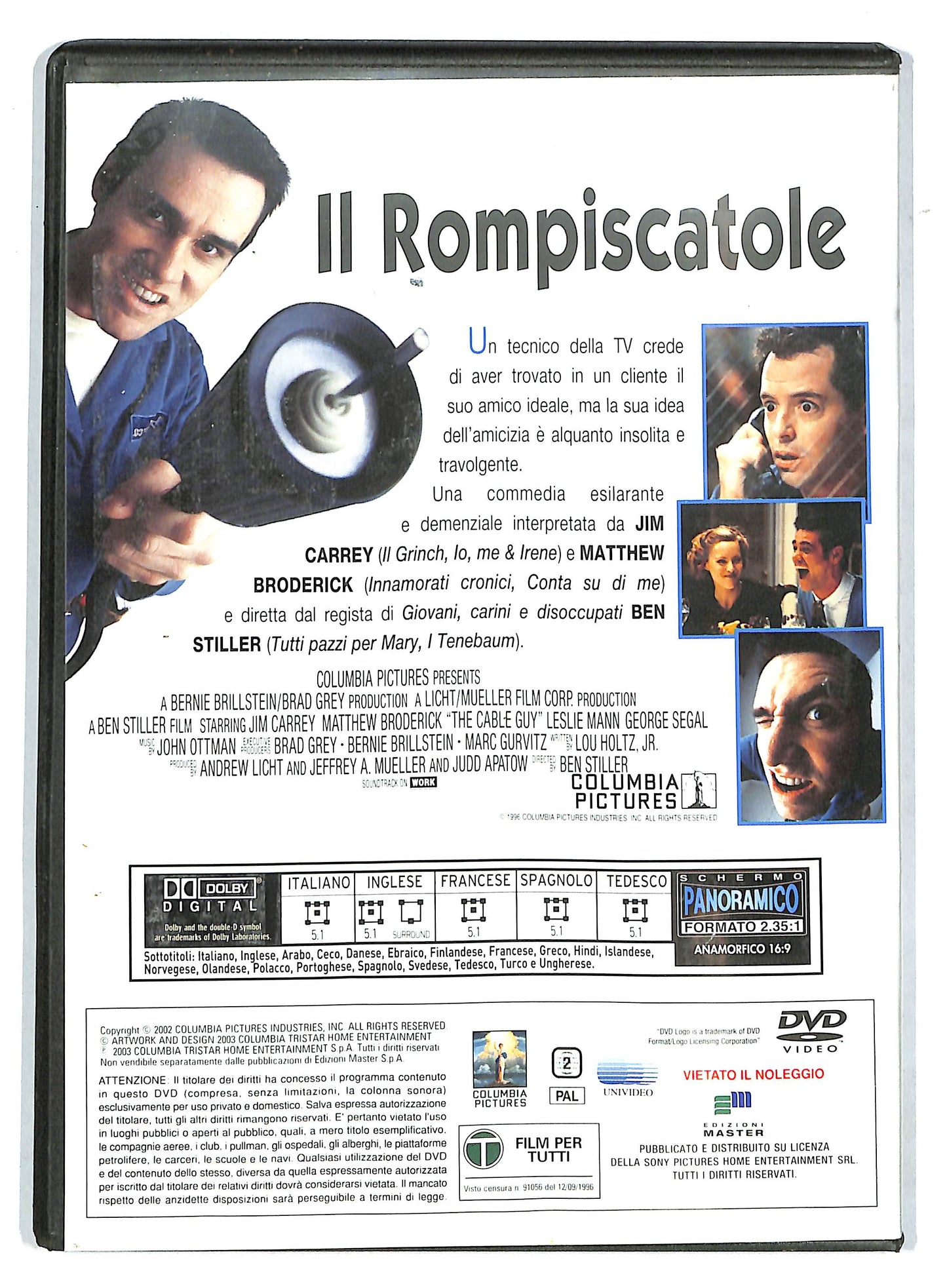 EBOND Il rompi scatole EDITORIALE DVD D729711