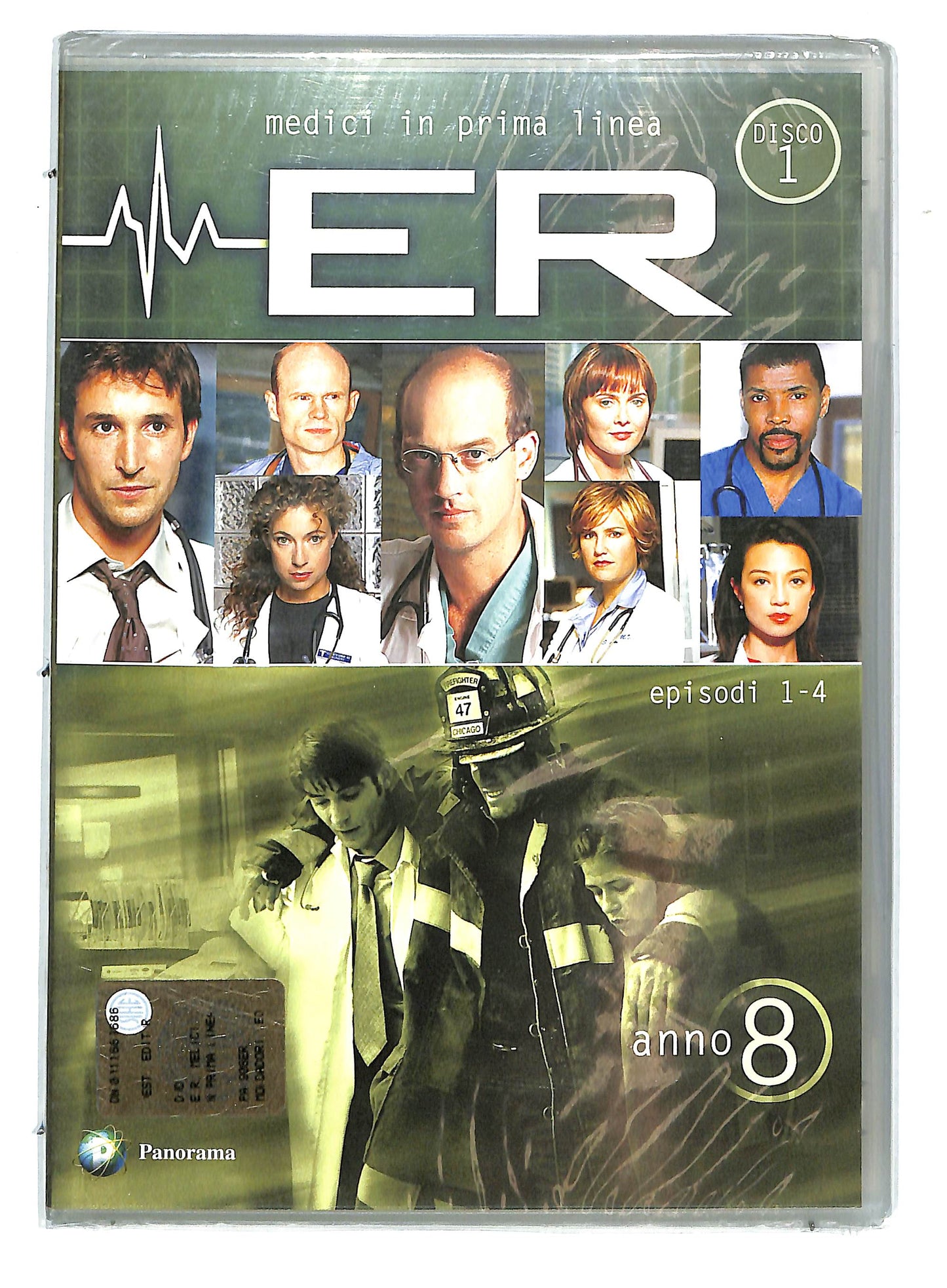 EBOND ER medici in prima linea anno 8 episodi 1 - 4 EDITORIALE DVD D729726
