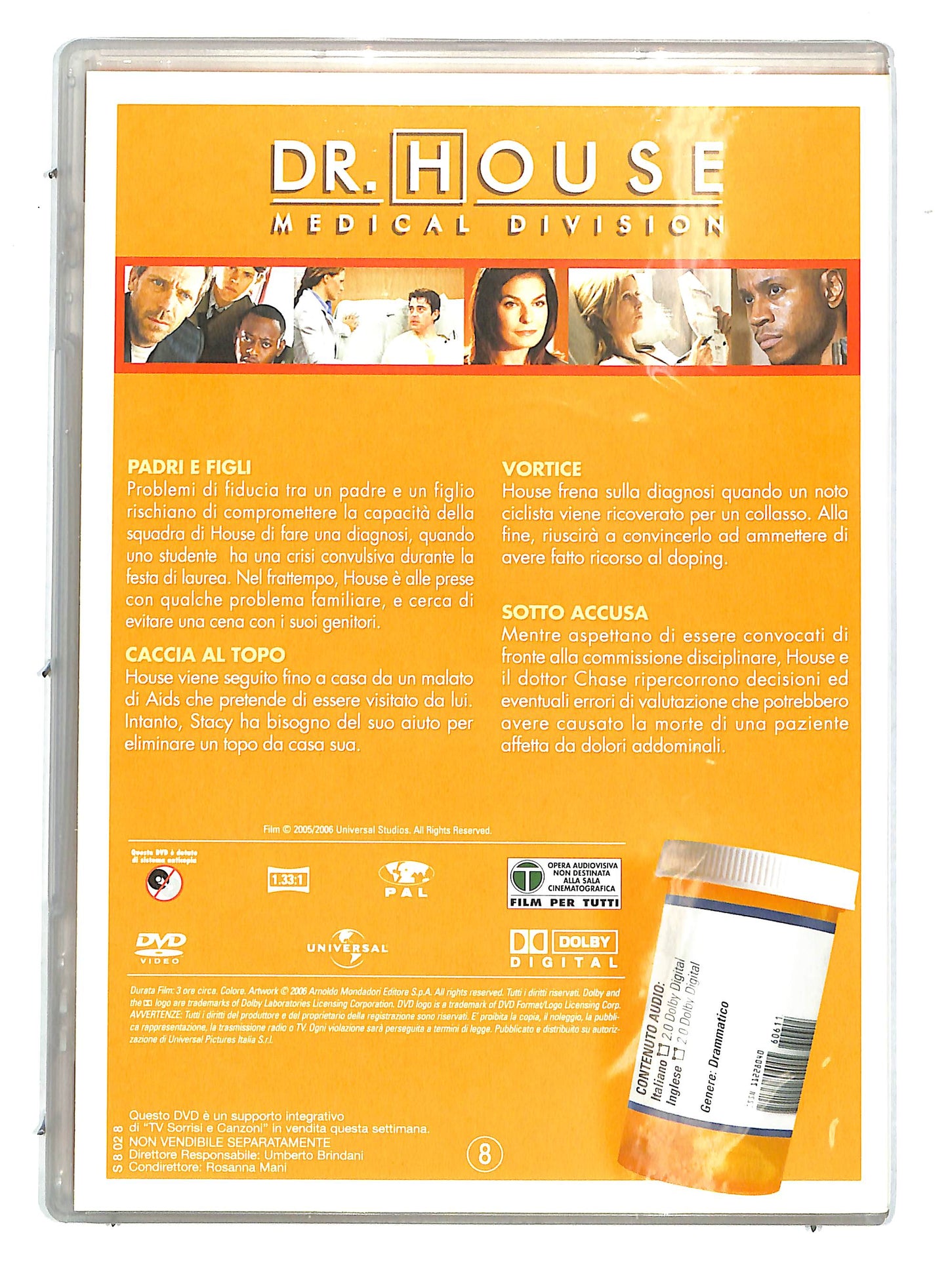 EBOND Dr. House Medical Division Stagione Due - Disco 5 Episodi 17-20 EDITORIALE DVD D729731
