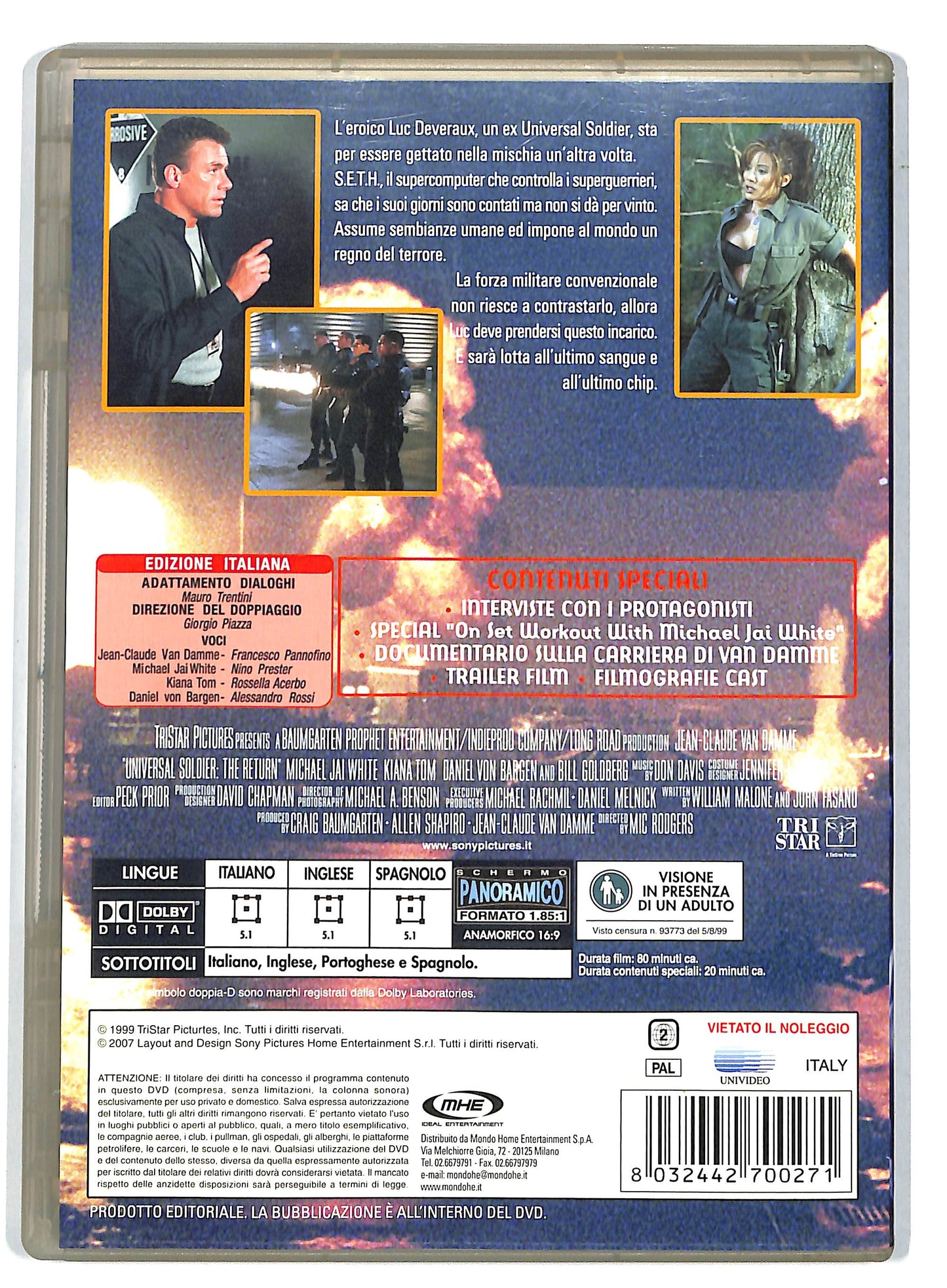EBOND universal soldier - the return DVD D729836