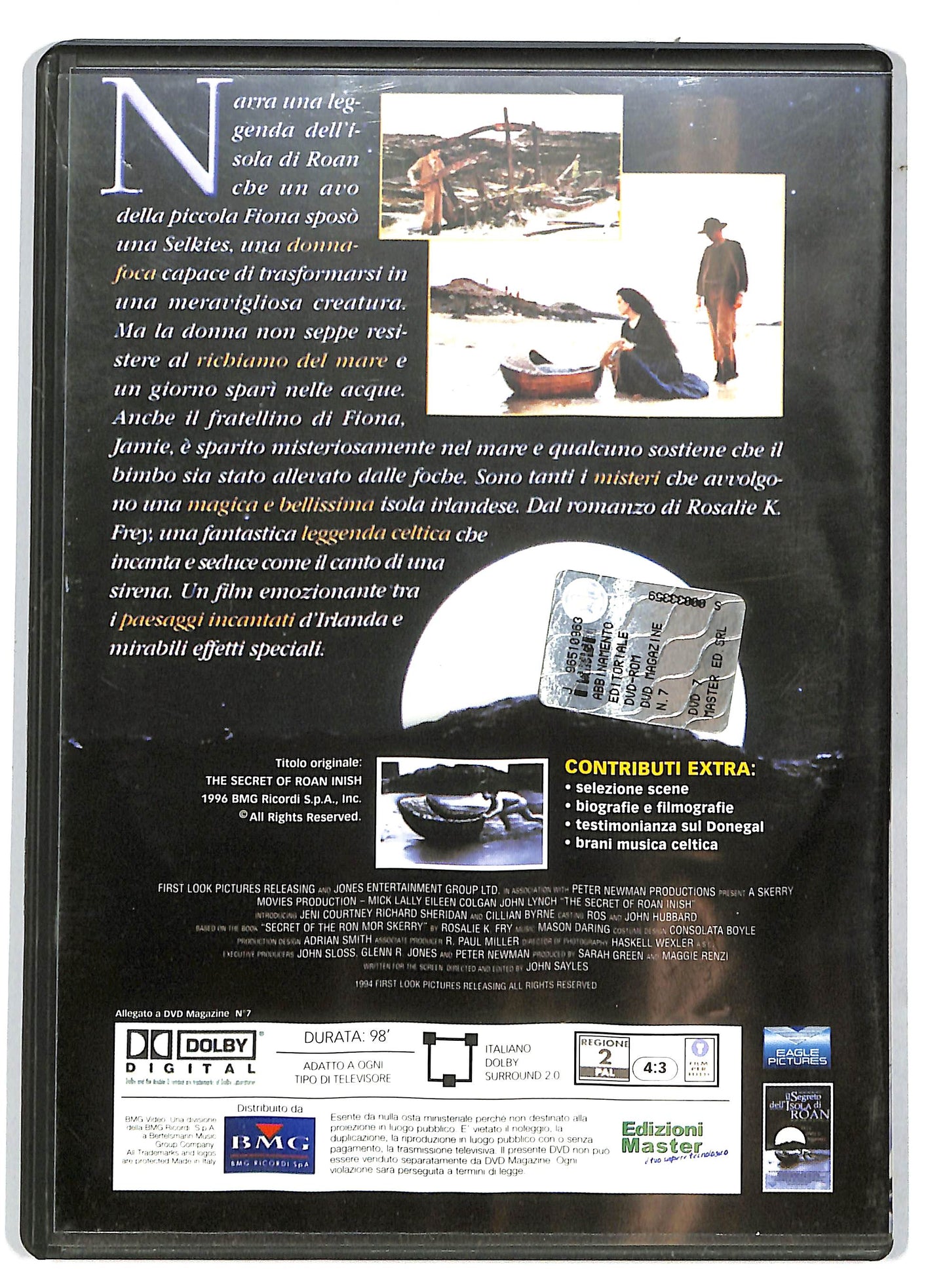 EBOND Il segreto dell'isola di Roan EDITORIALE DVD D729956