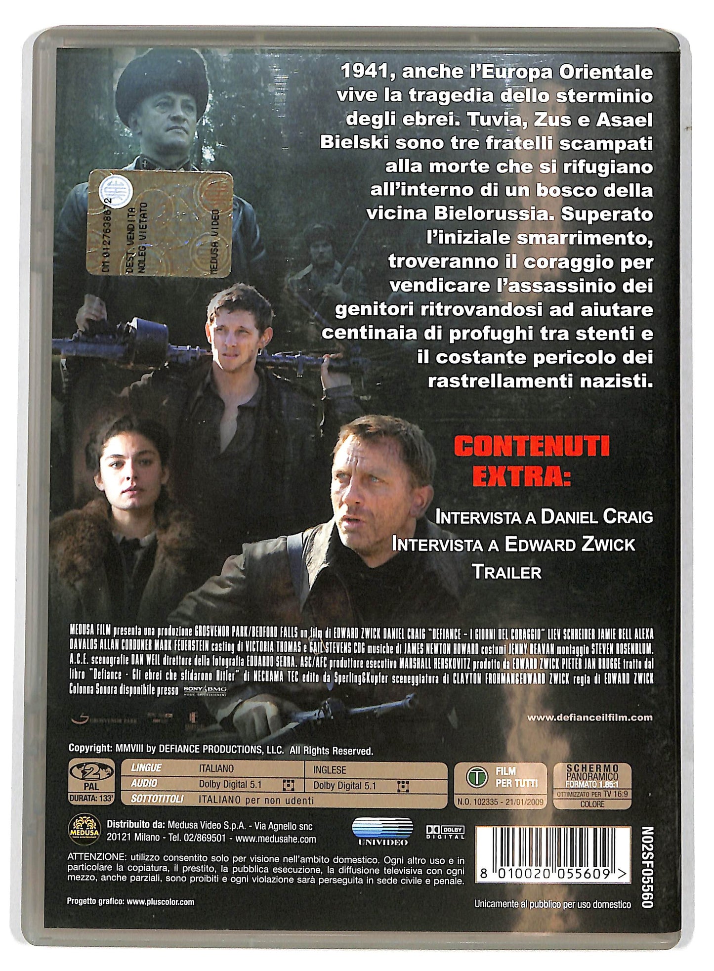 EBOND Defiance - I giorni del coraggio DVD D730033
