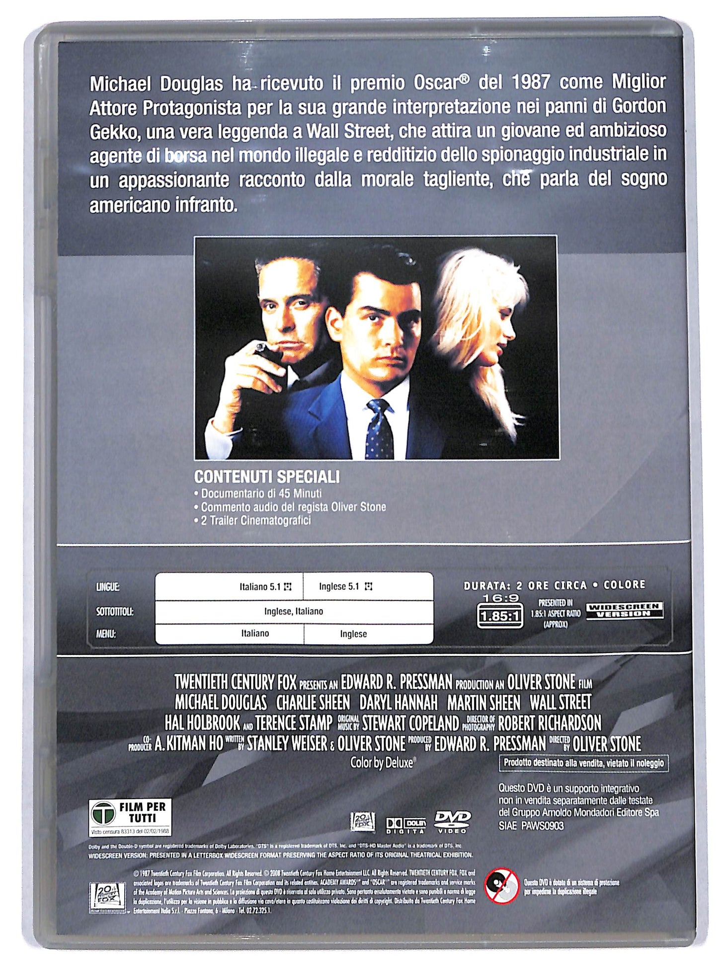 EBOND Wall Street EDITORIALE DVD D730139
