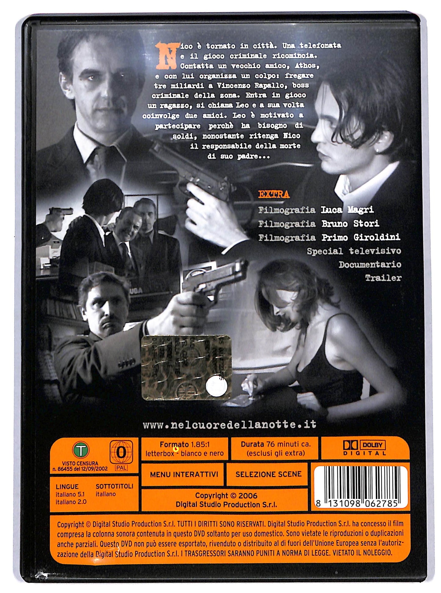 EBOND Nel Cuore Della Notte Di Primo Giroldini DVD D730411