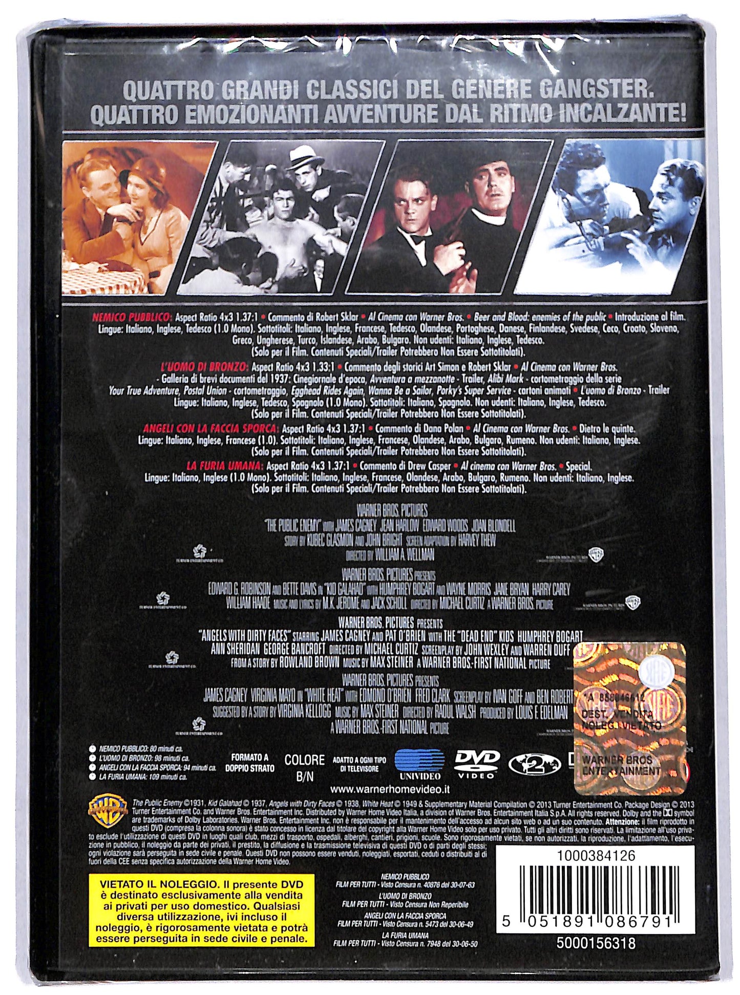 EBOND 4 Grandi film Ganster DVD D730505
