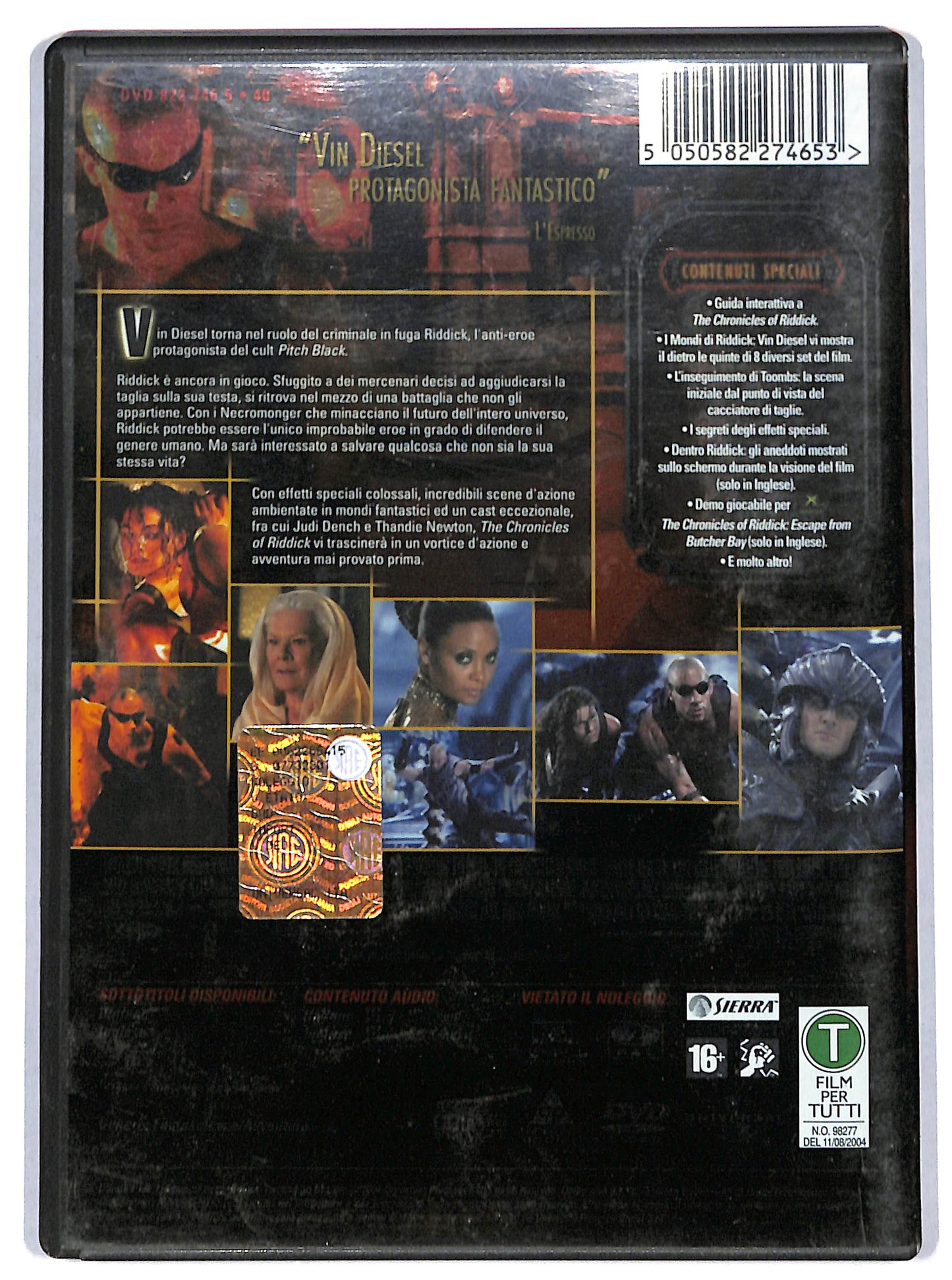 EBOND riddick DVD D730547