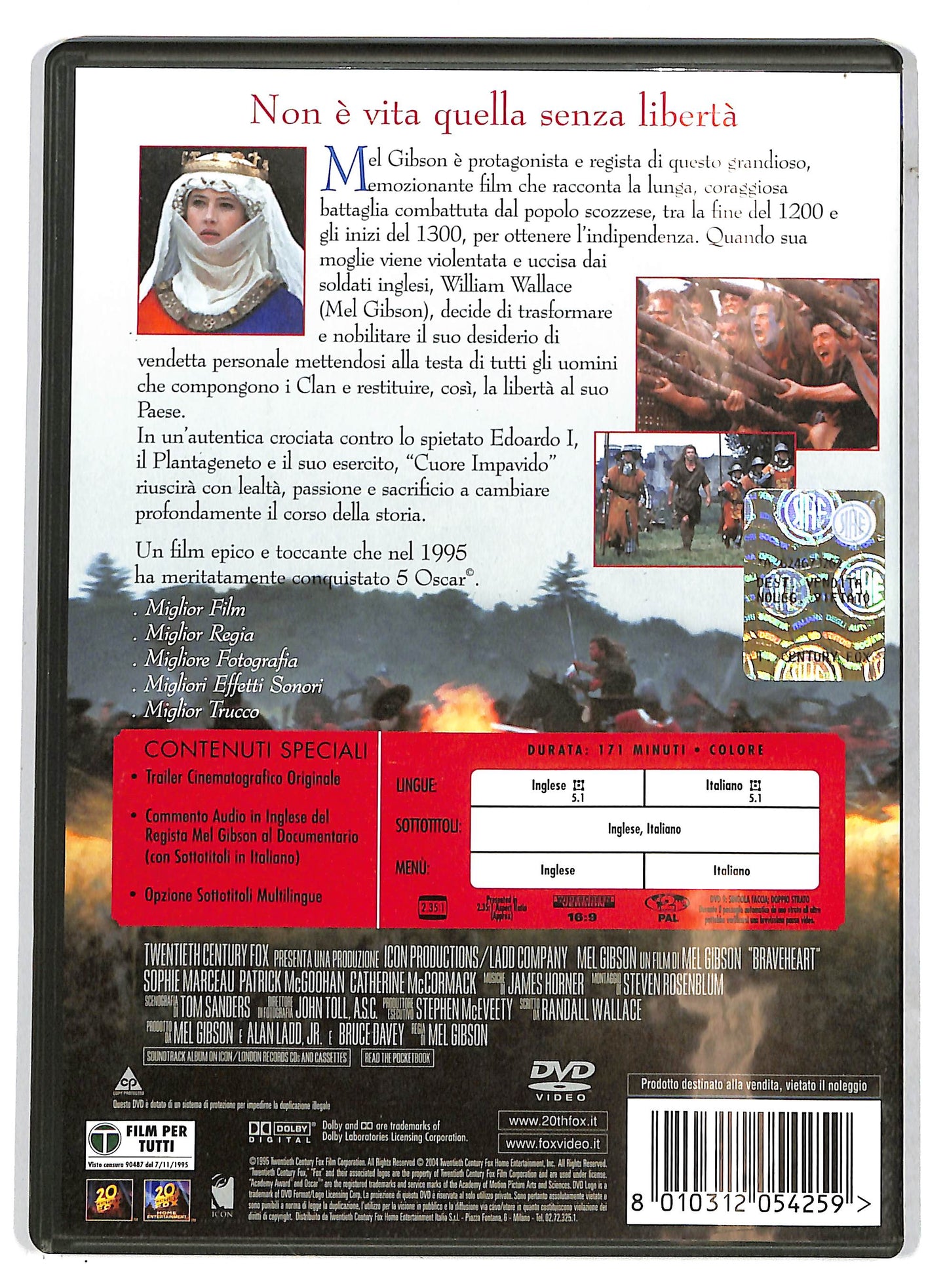 EBOND Braveheart DVD D730601