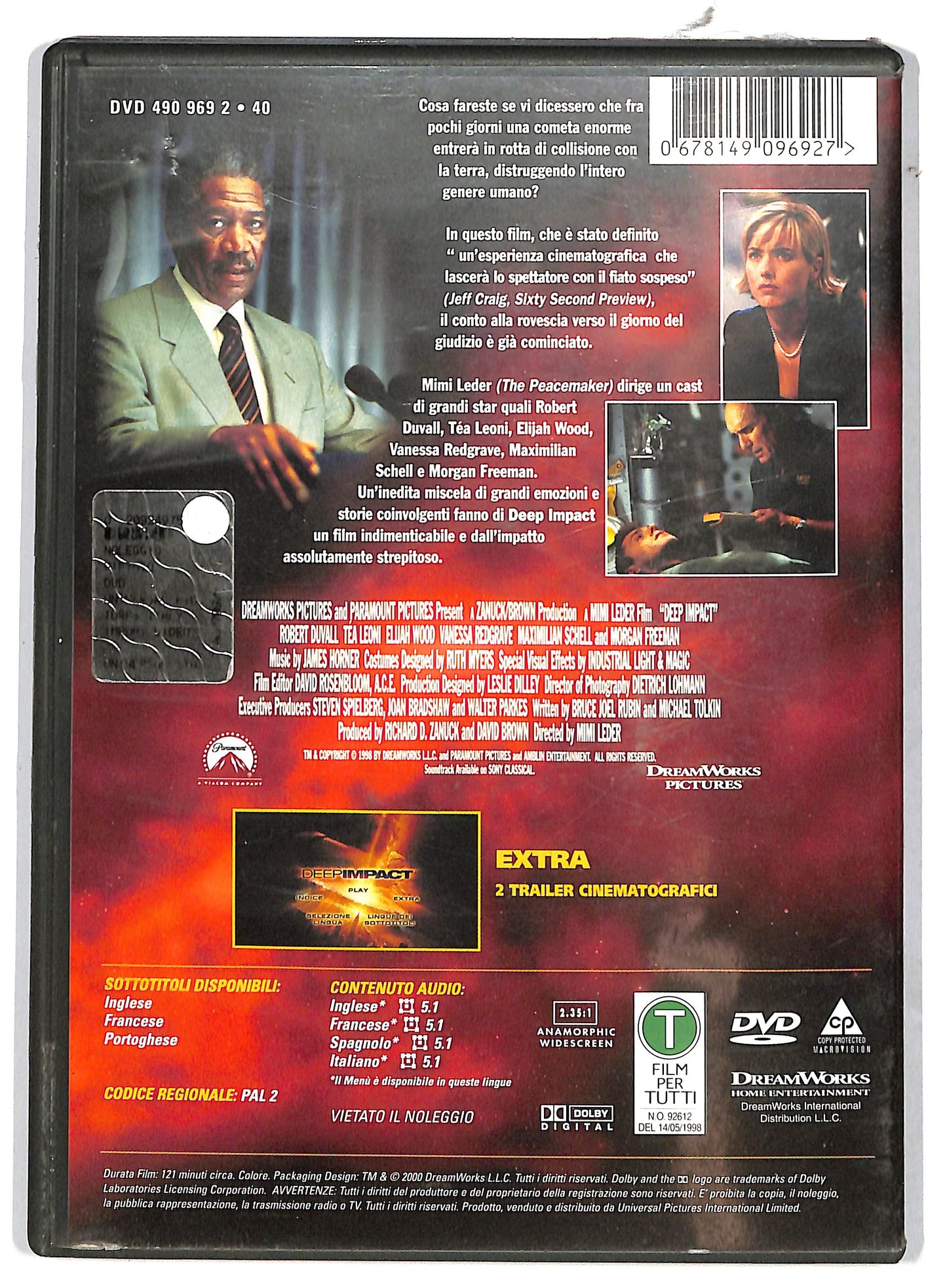EBOND Deep Impact DVD D730638