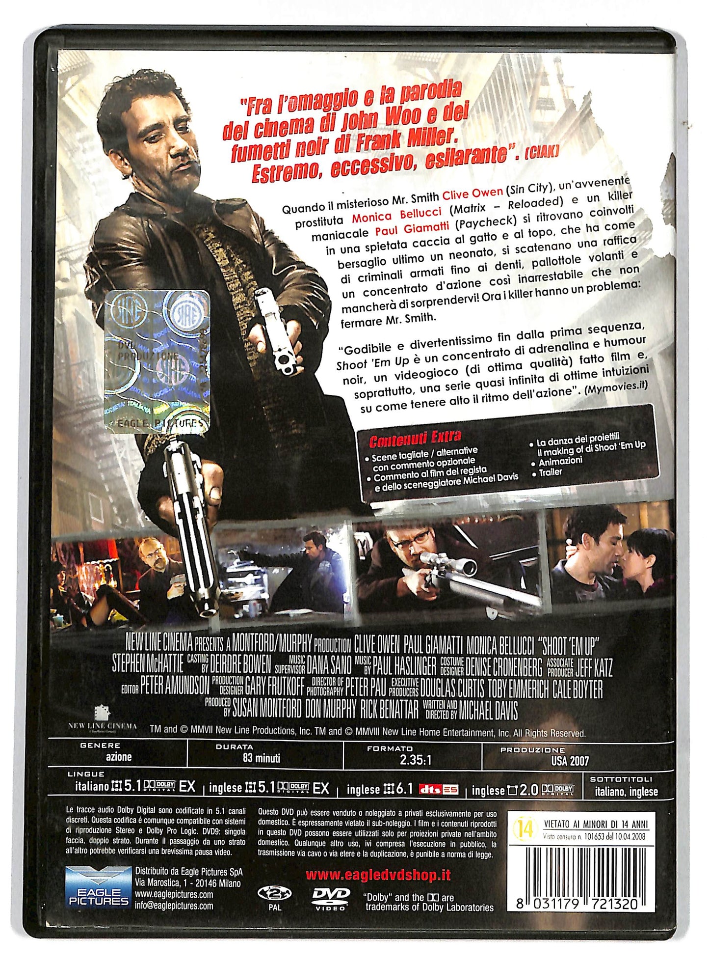 EBOND Shoot 'Em Up Spara O Muori DVD D730811
