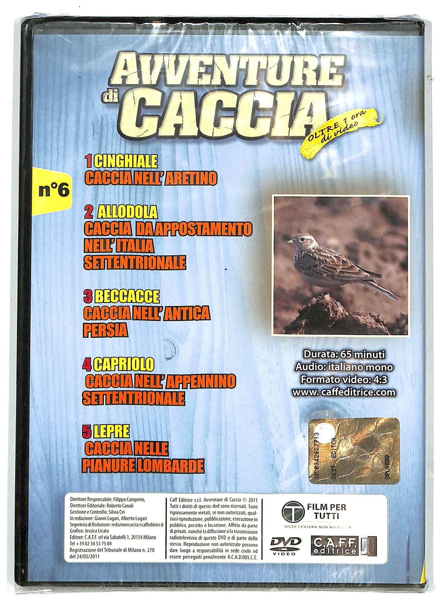 EBOND Avventure di caccia volume 6 EDITORIALE DVD D730907
