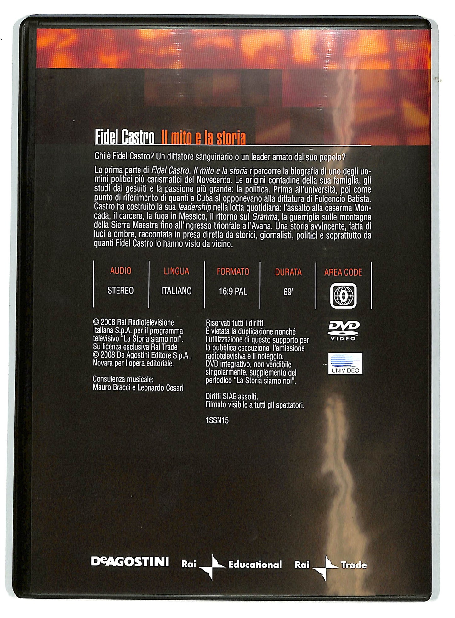 EBOND Fidel Castro - Il mito e la storia - Vol 15 EDITORIALE DVD D730921