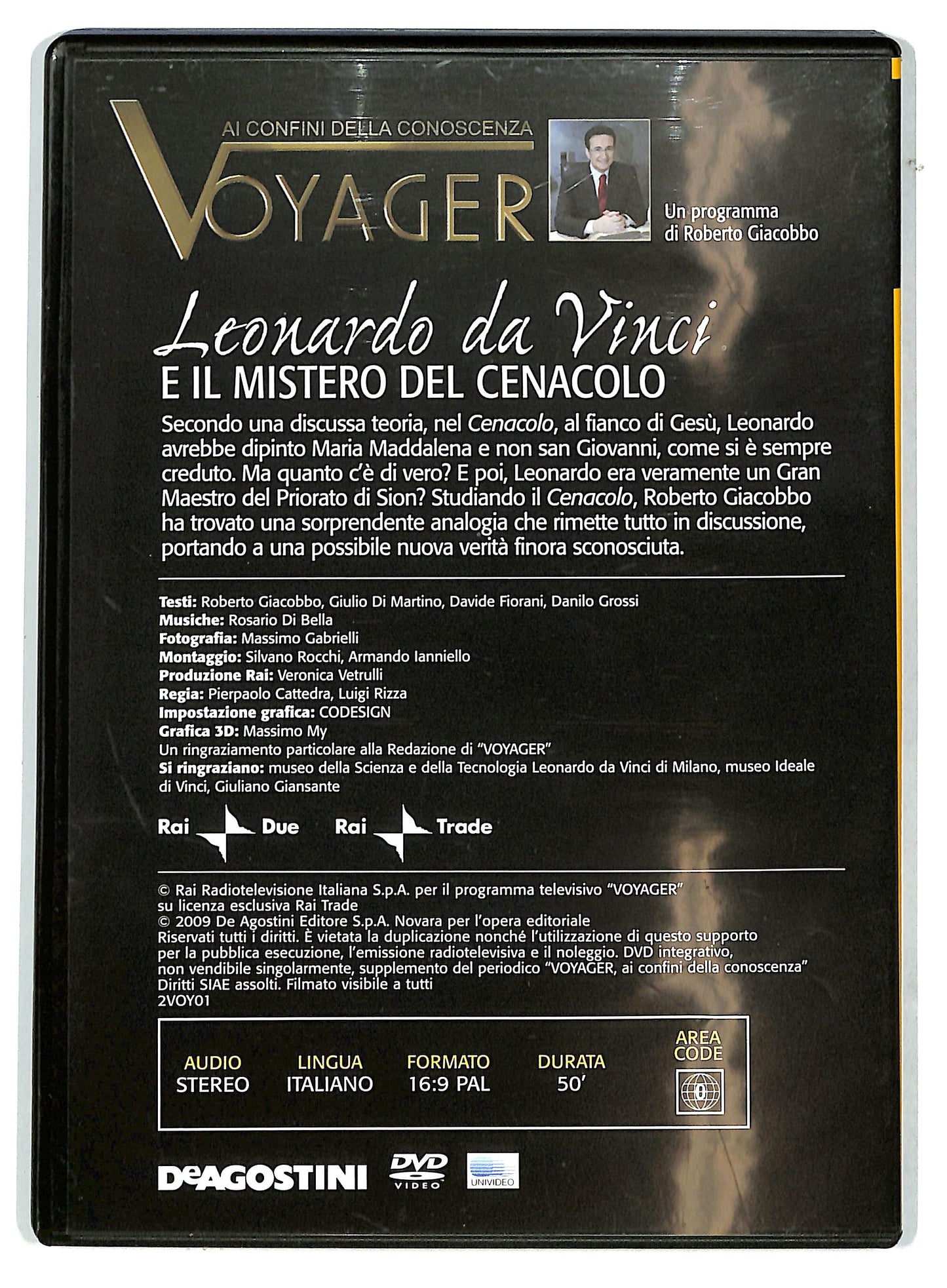 EBOND Voyager Leonardo da Vinci e il mistero del cenacolo EDITORIALE DVD D730942