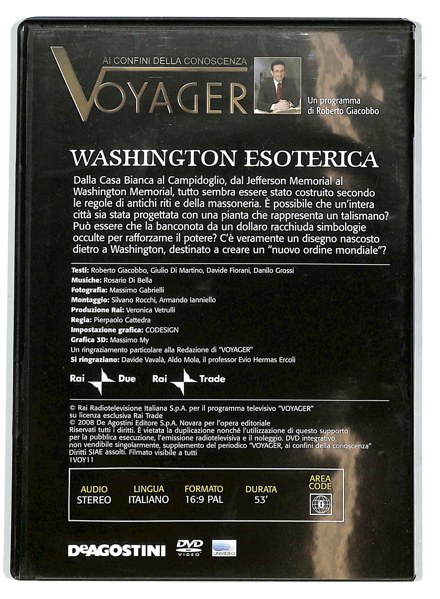 EBOND Voyager Vol.11 - Washington esotica EDITORIALE DVD D730952