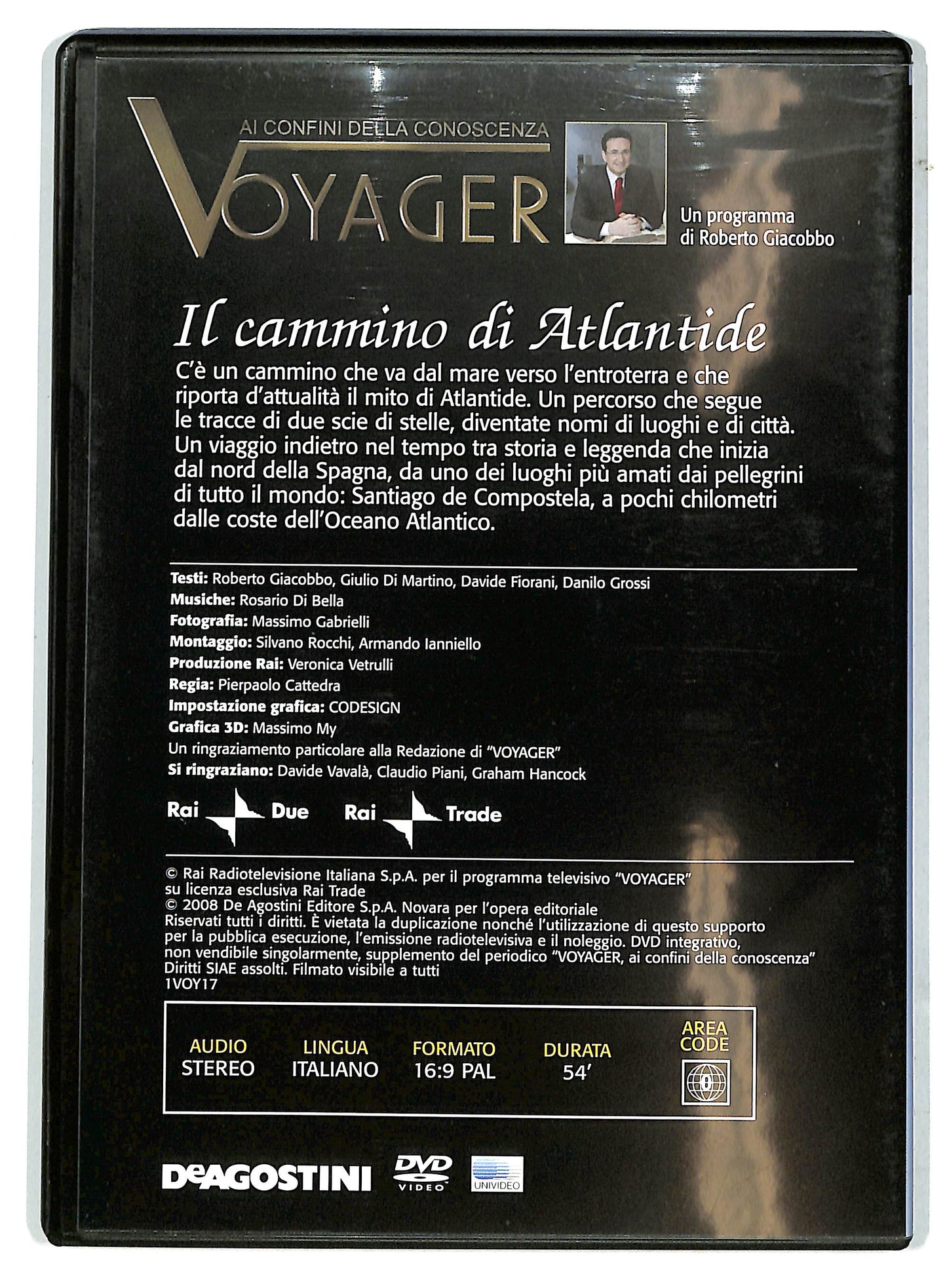 EBOND Il cammino di Atlantide Voyager n17 EDITORIALE DVD D731005