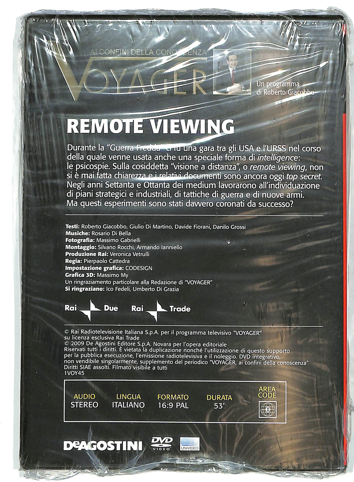 EBOND Voyager Volume 45 - Remote viewing EDITORIALE DVD D731020