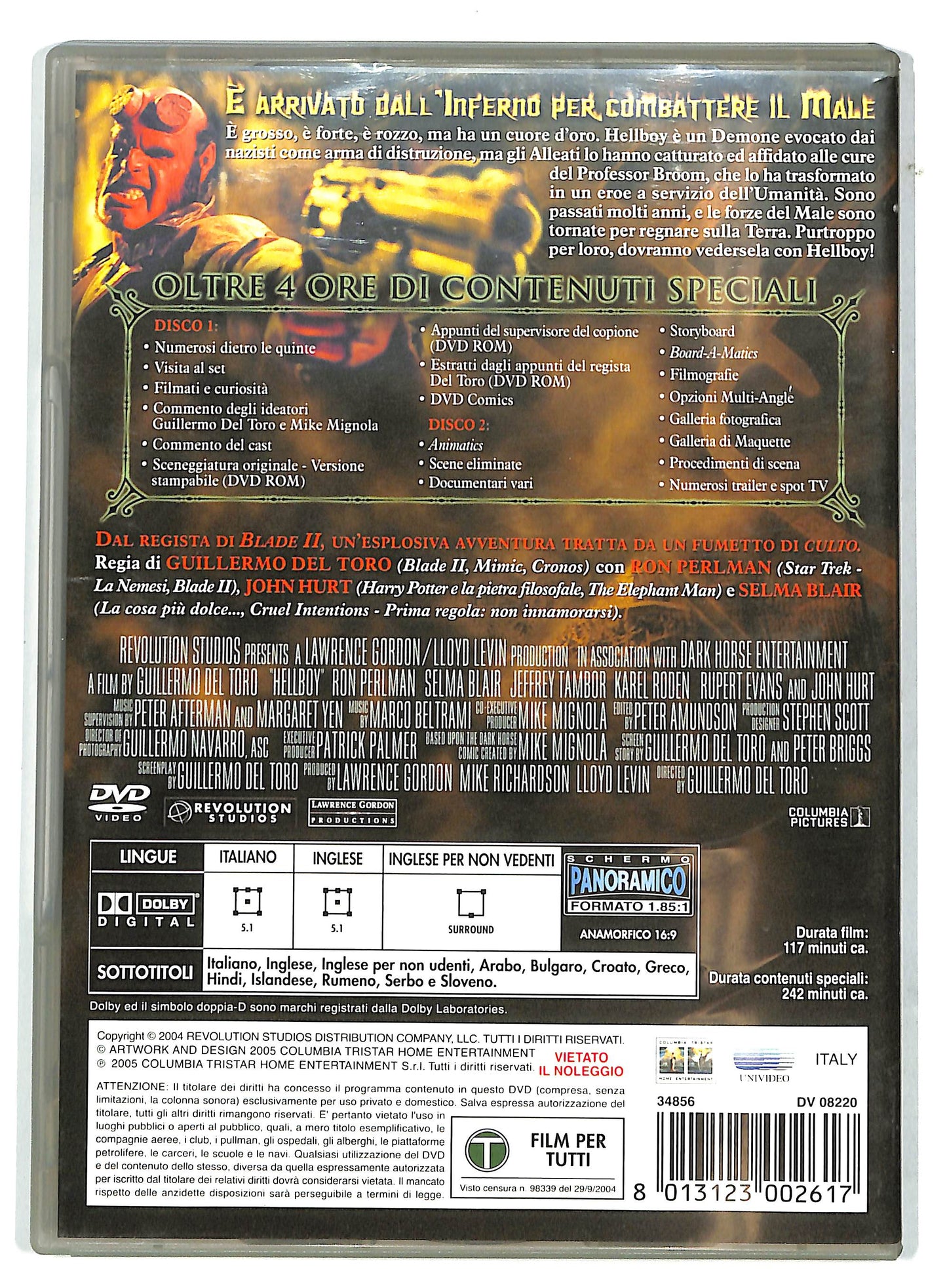 EBOND Hellboy (2 dischi) DVD D731050