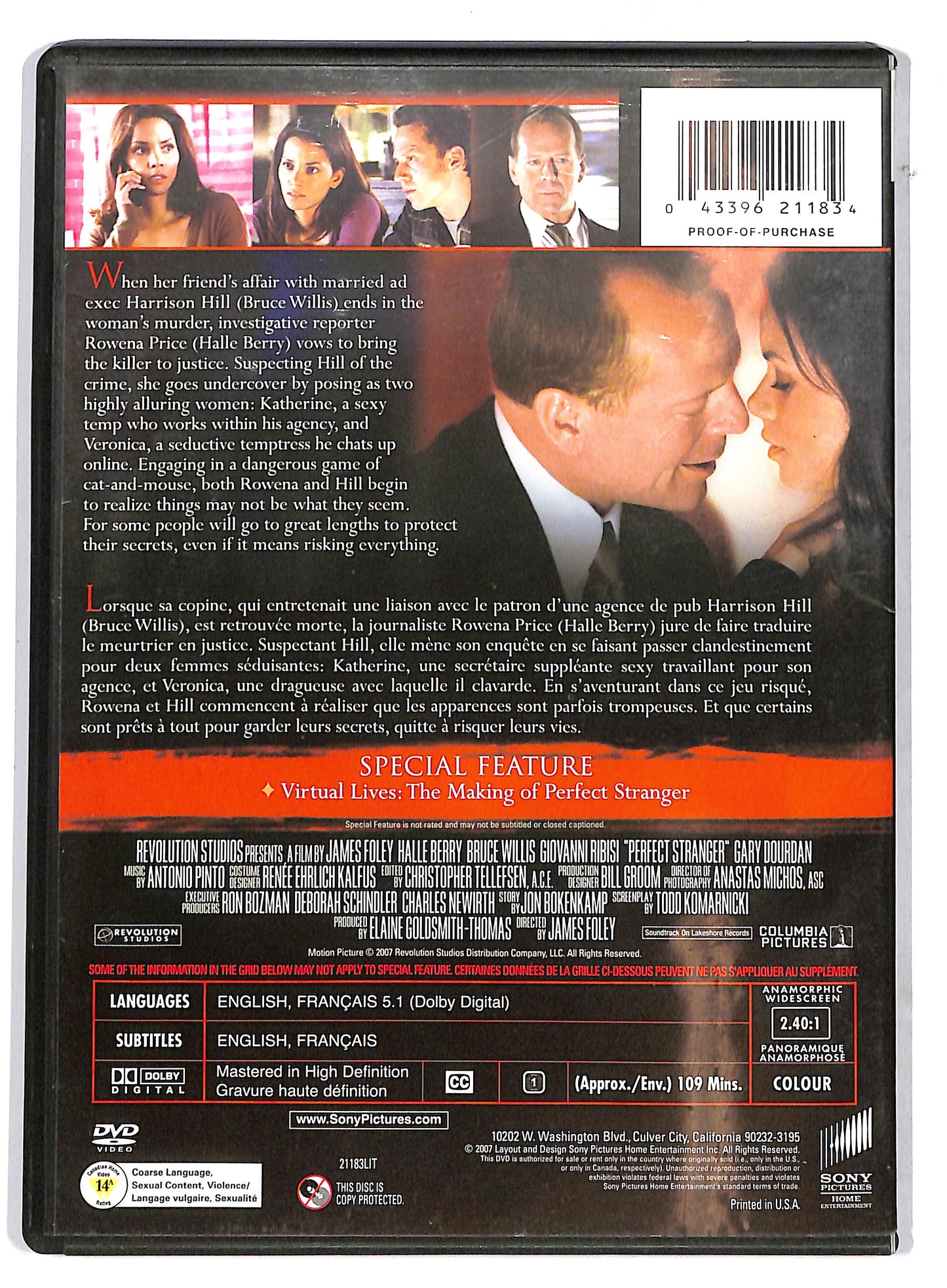 EBOND Perfect Stranger - Edizione UK DVD D731064