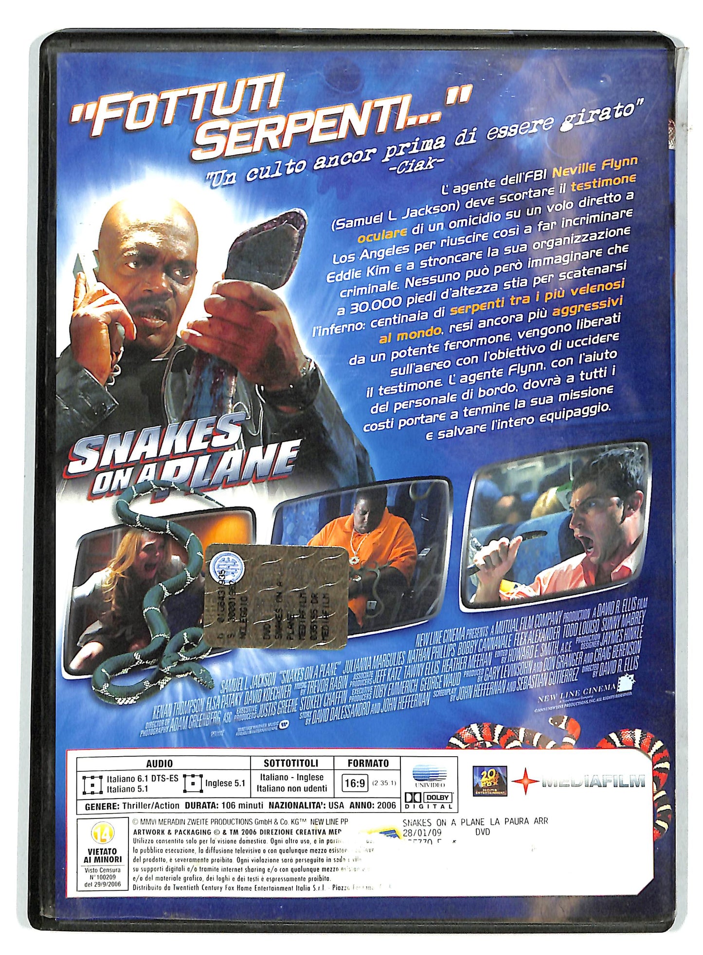 EBOND Snakes on a Plane DVD D731264