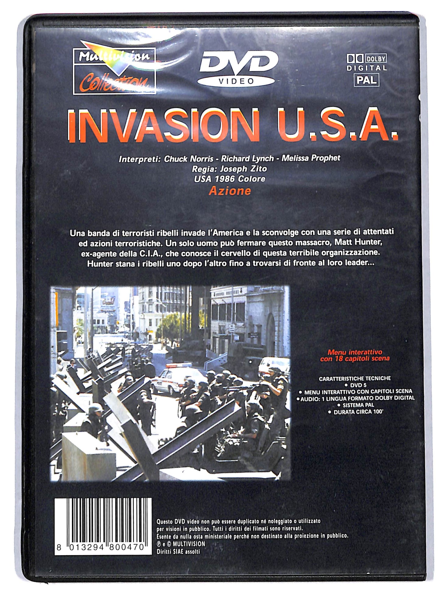 EBOND Invasion U.S.A. DVD D731319
