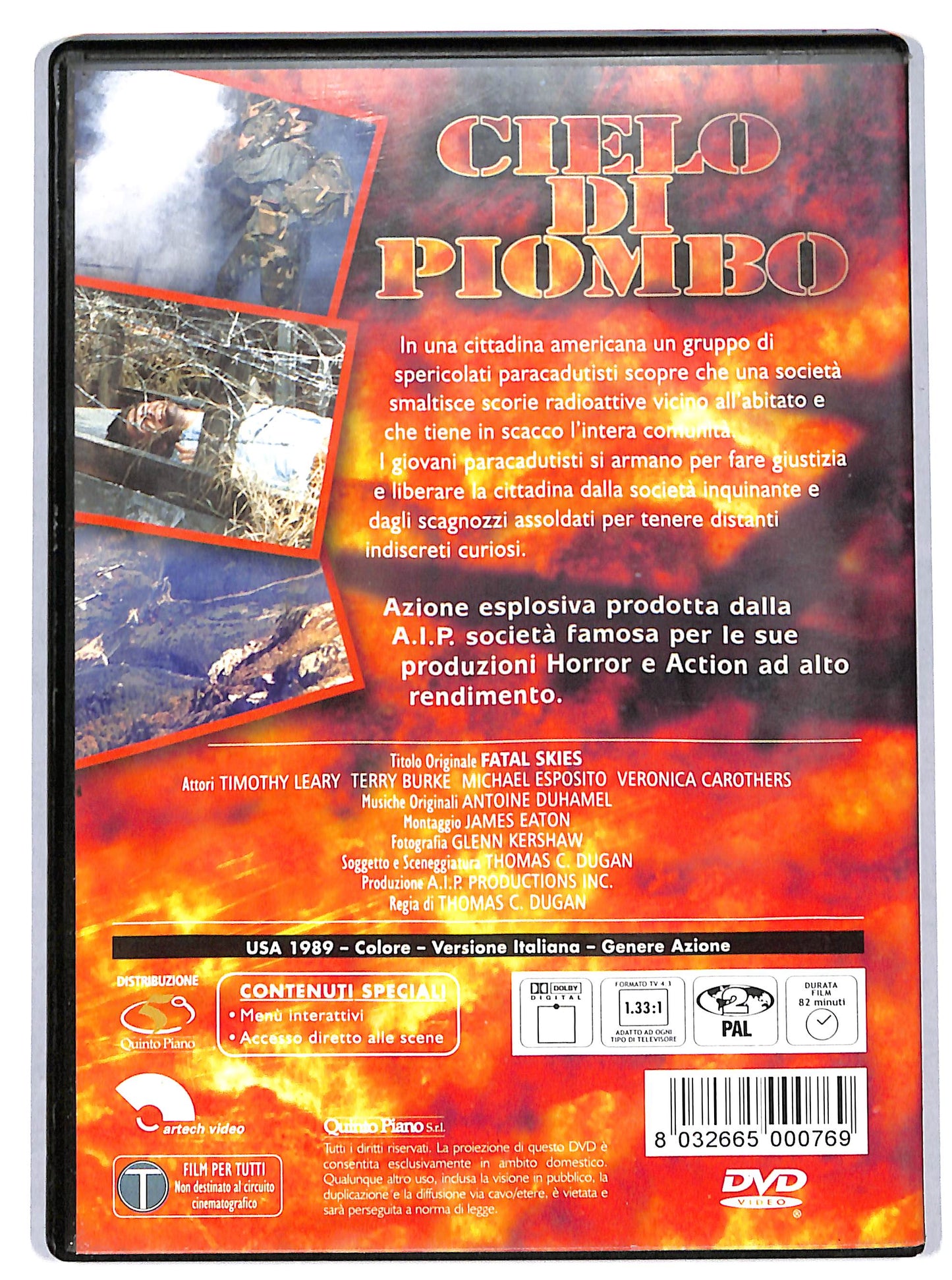 EBOND Cielo di piombo DVD D731324