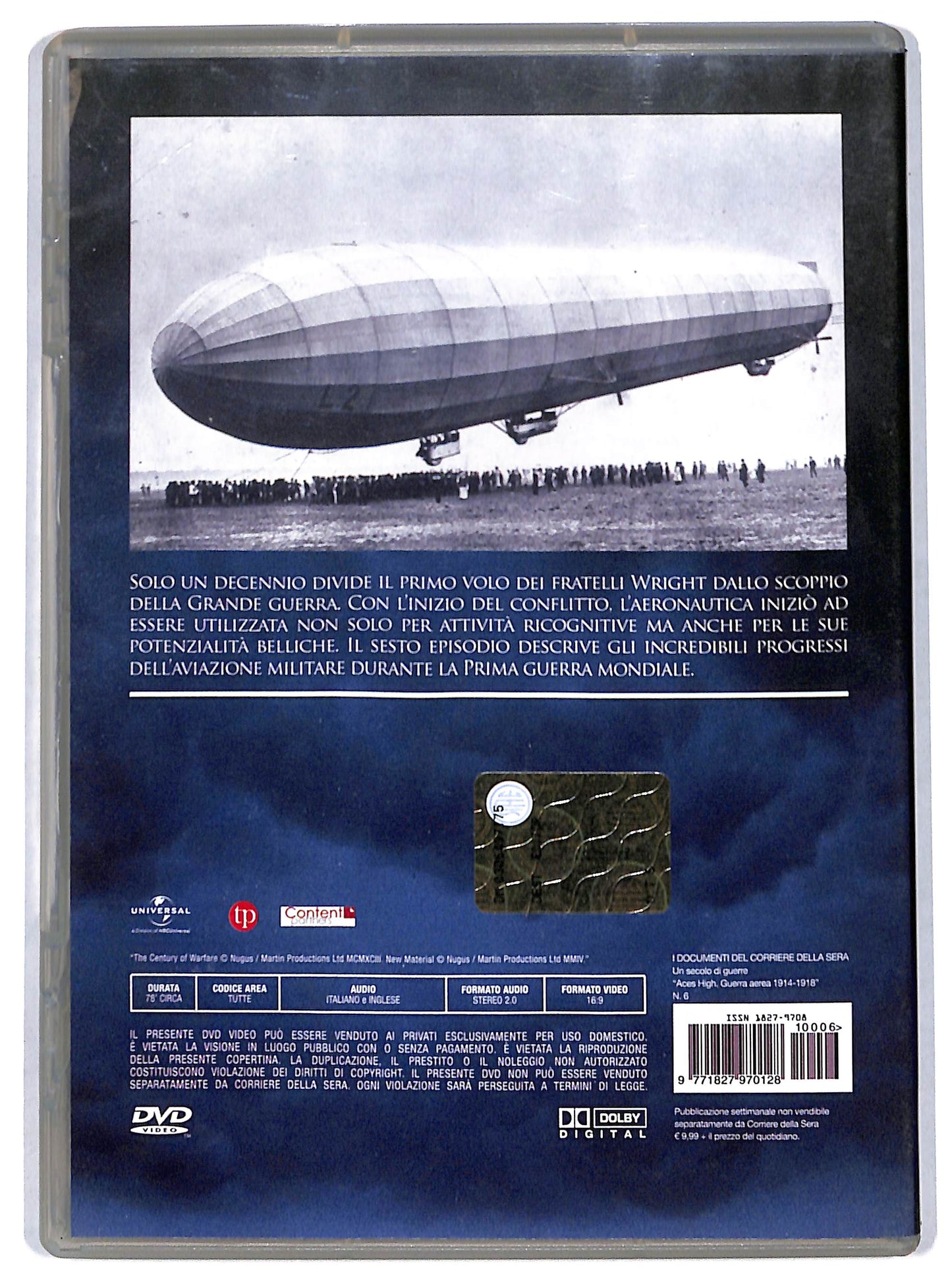 EBOND Aces High Guerra aerea 1914 - 1918 vol.6 EDITORIALE DVD D731334