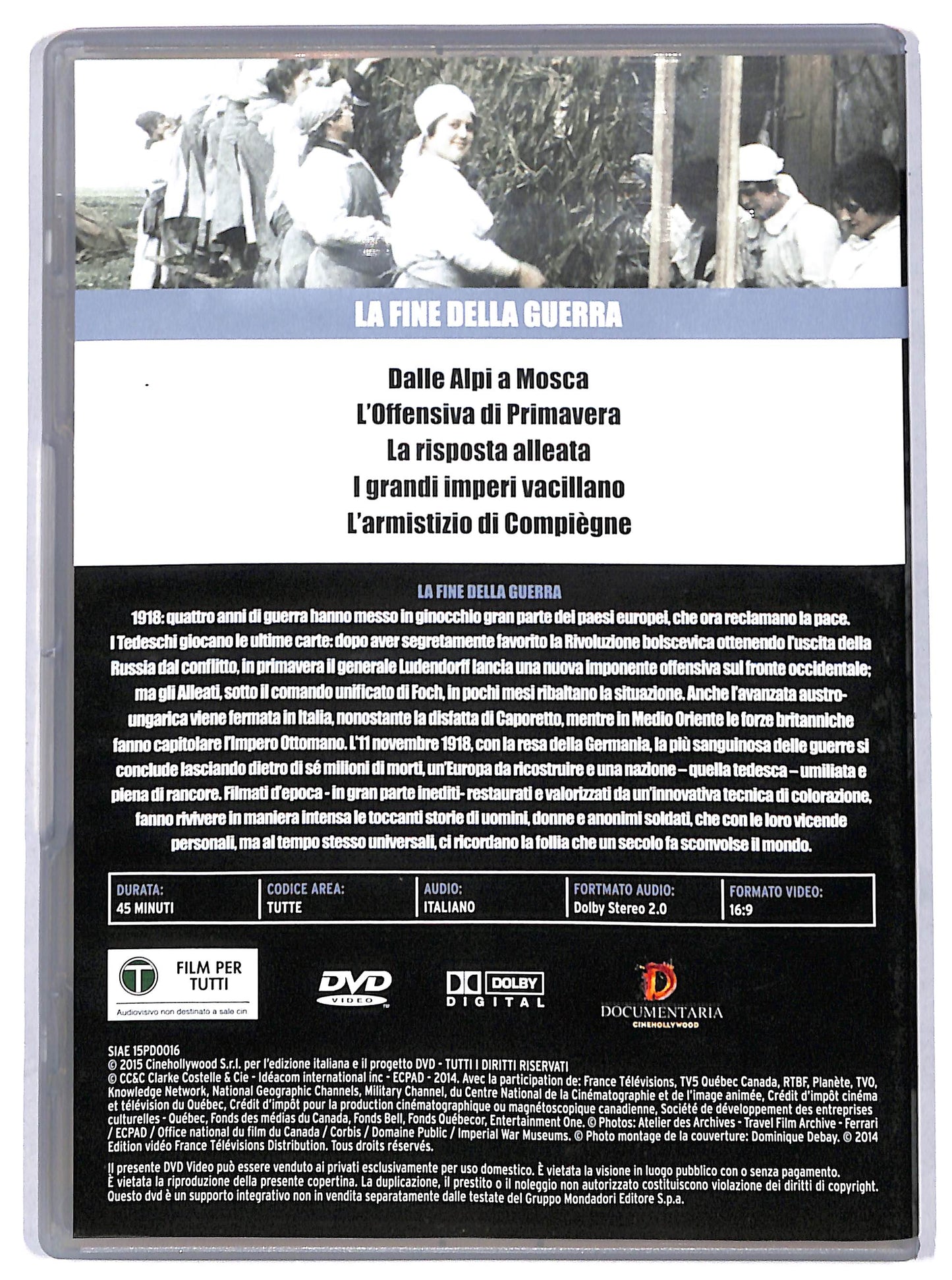 EBOND Apocalypse Vol.5 - La fine della guerra EDITORIALE DVD D731420