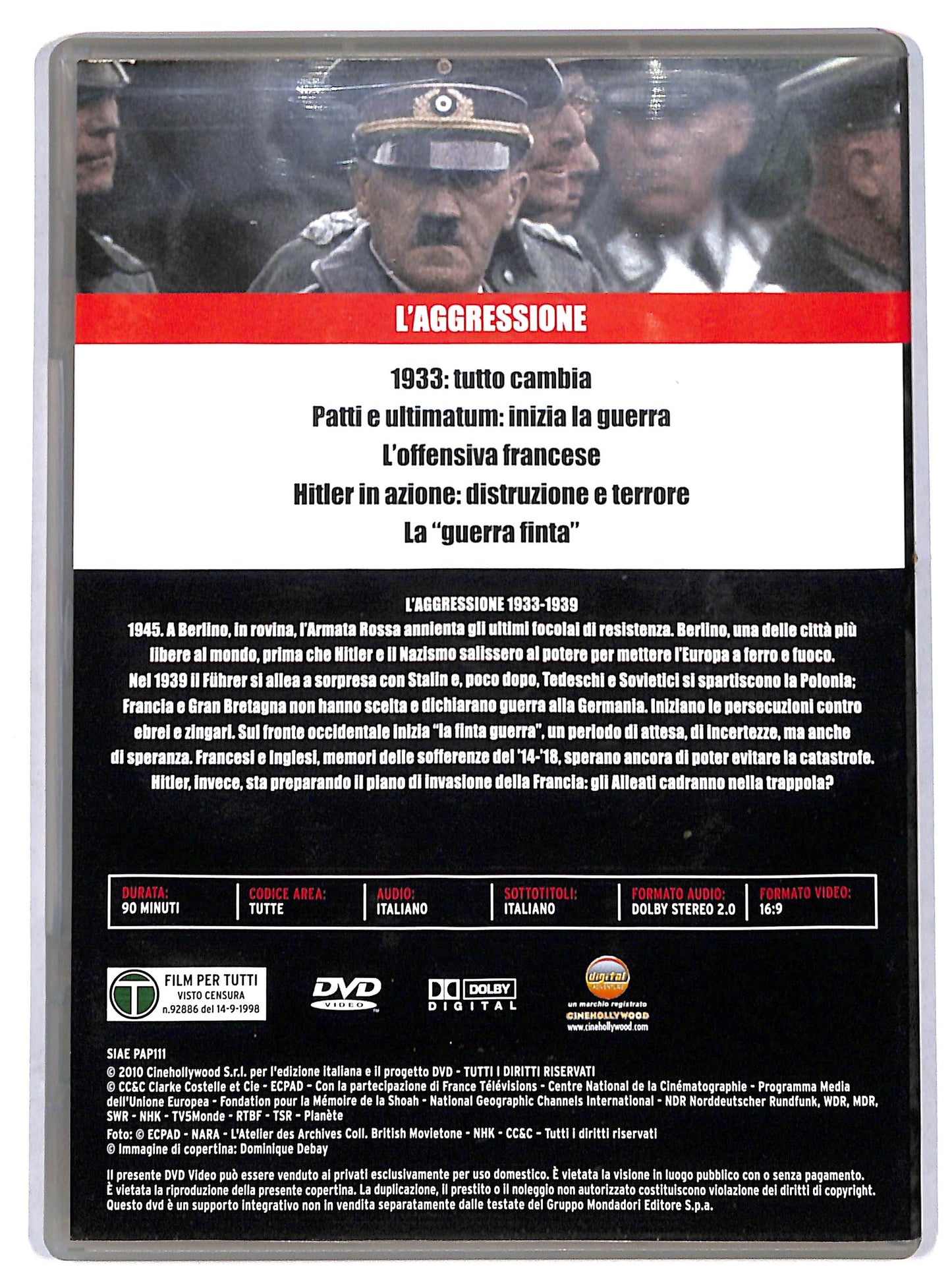 EBOND Apocalypse l'aggressione EDITORIALE DVD D731423