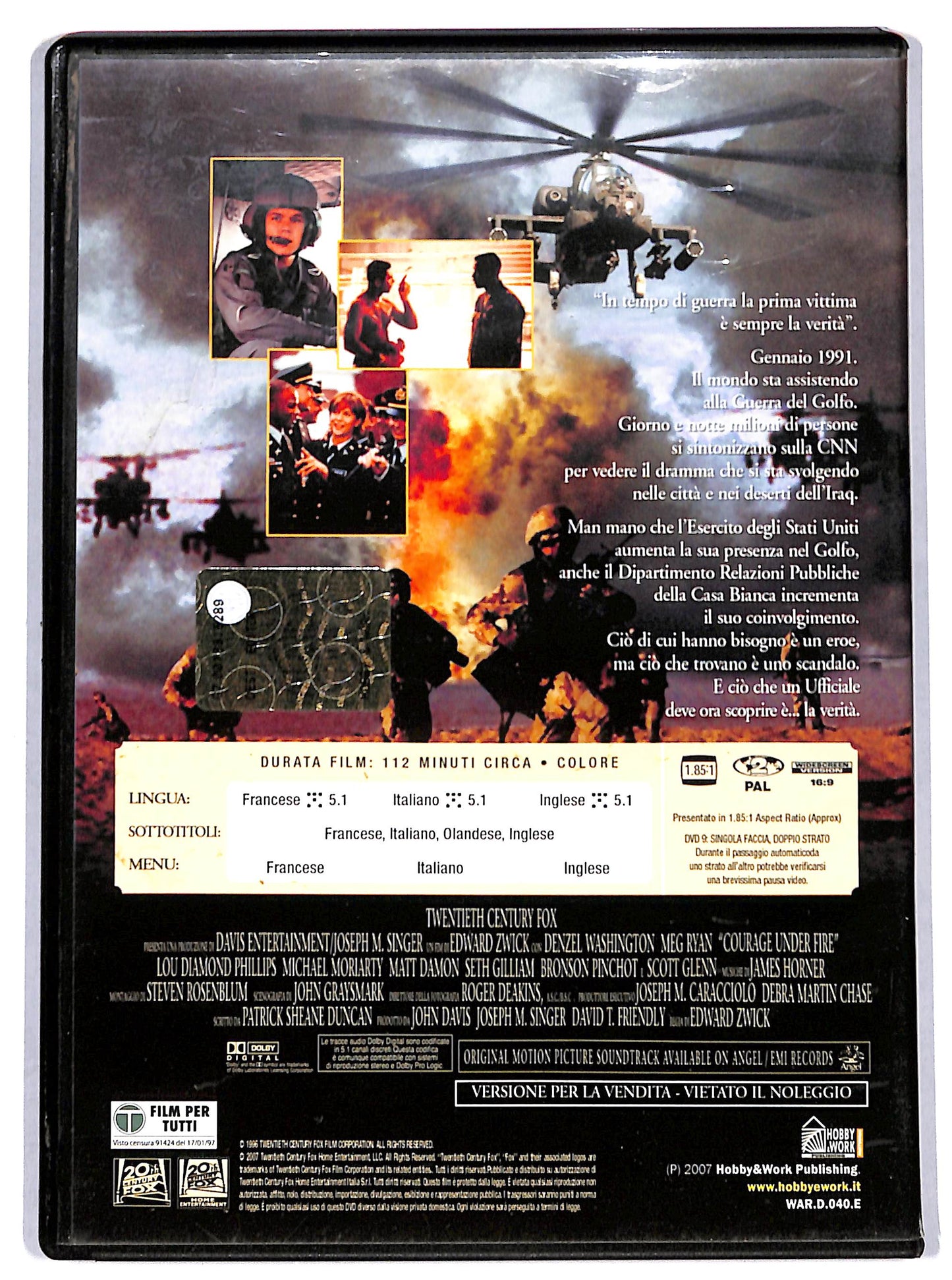 EBOND il coraggio della verita' DVD D731525