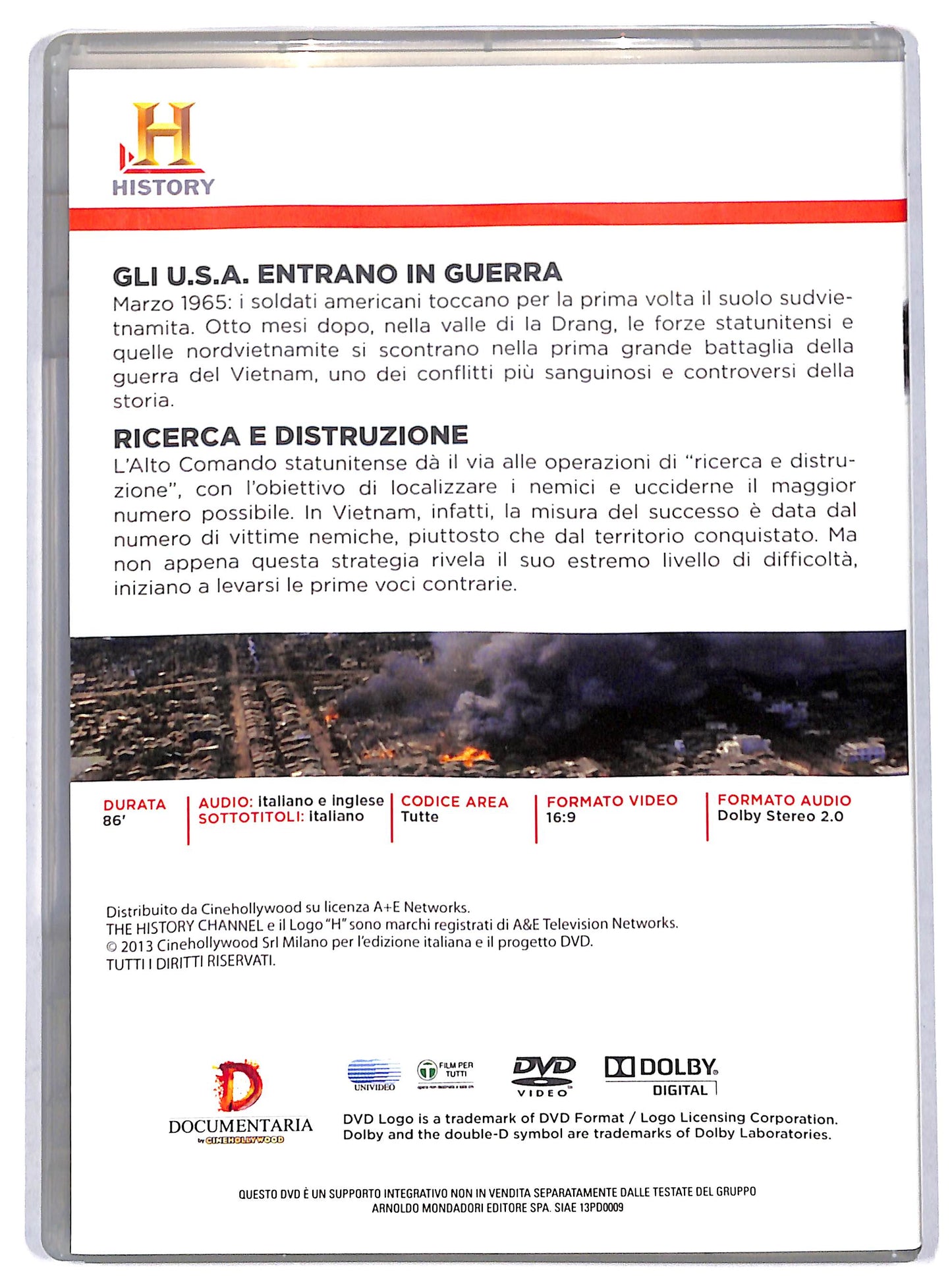 EBOND Vietnam in HD - Primo DVD EDITORIALE DVD D731563